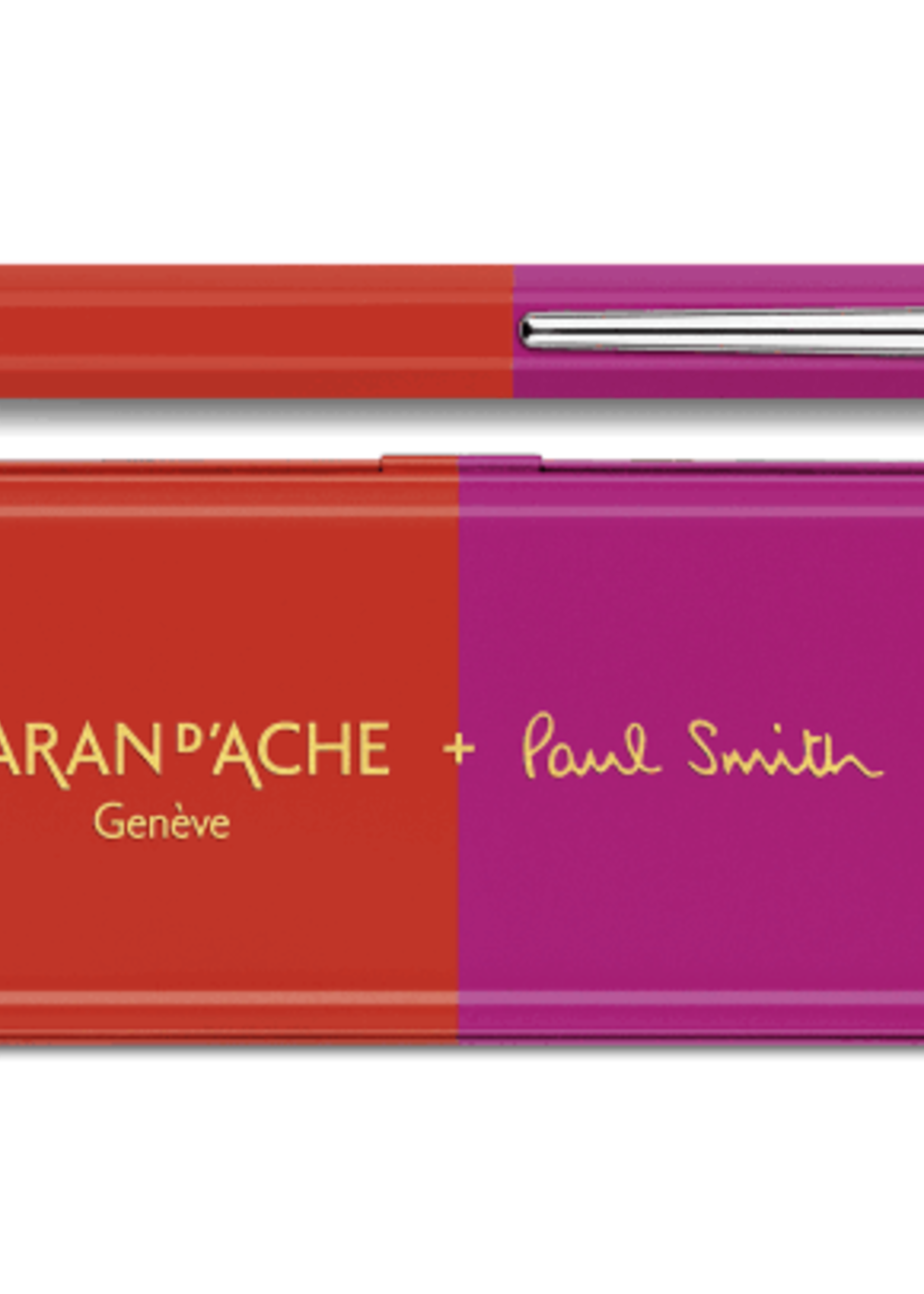 Caran d'Ache 849 Paul Smith warmred/m.pink