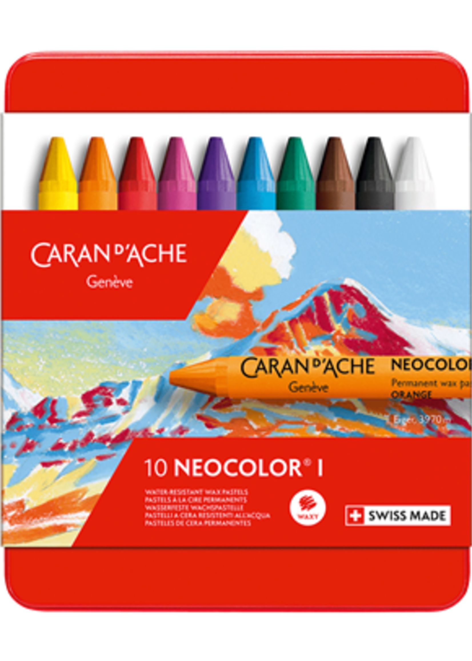 Caran d'Ache Etui 10 Pastelle NEOCOLOR