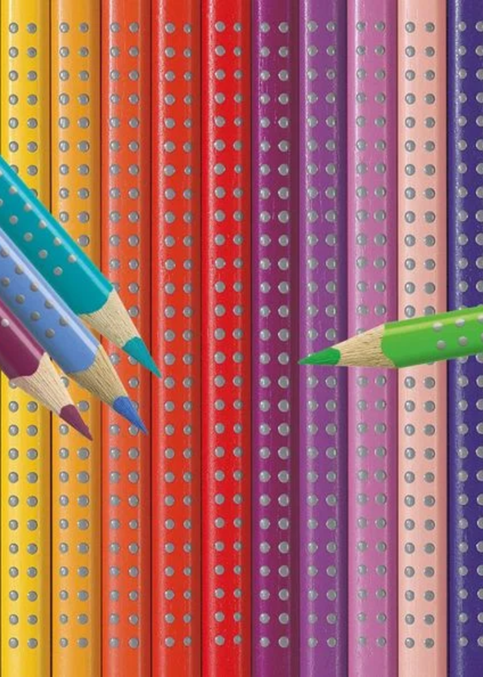 Faber-Castell Buntstifte Colour Grip 24er Set Metalletui