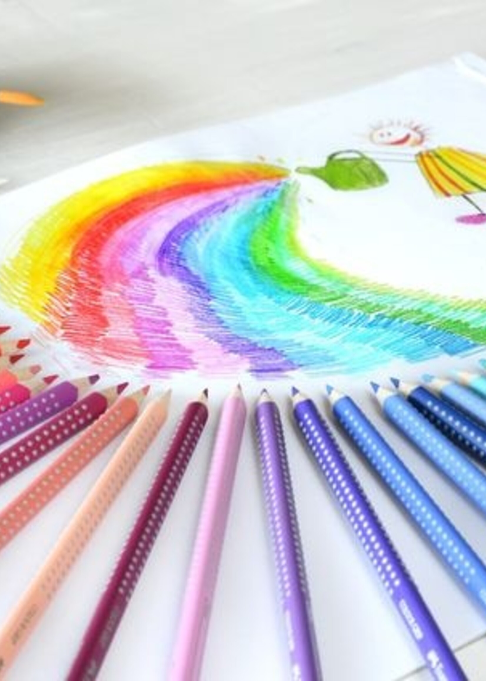 Faber-Castell Buntstifte Colour Grip 24er Set Metalletui