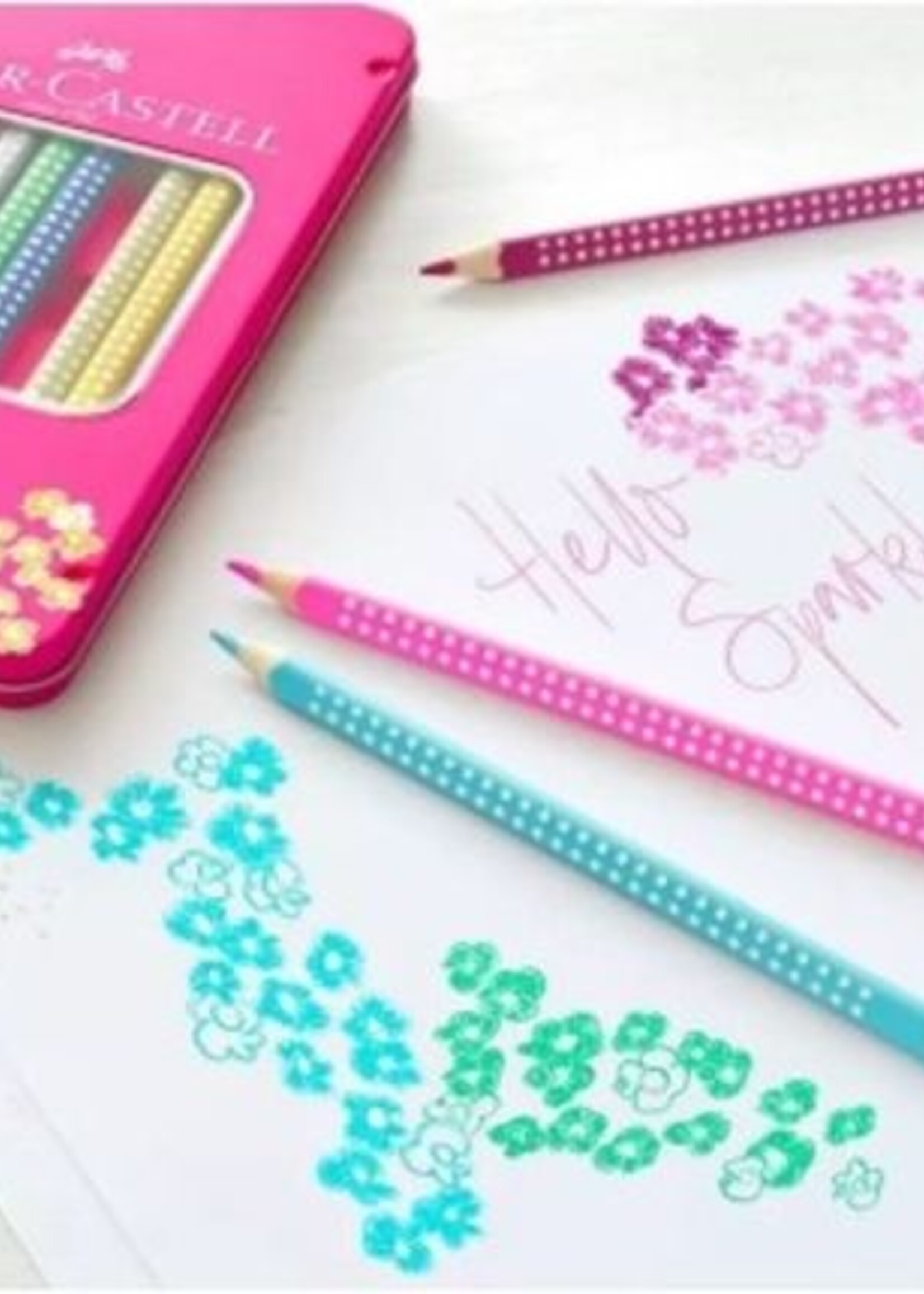 Faber-Castell Buntstifte Sparkle 12er Metall