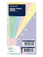 Filofax Einlage Personal, Notizpapier blanko, Pastell sortiert