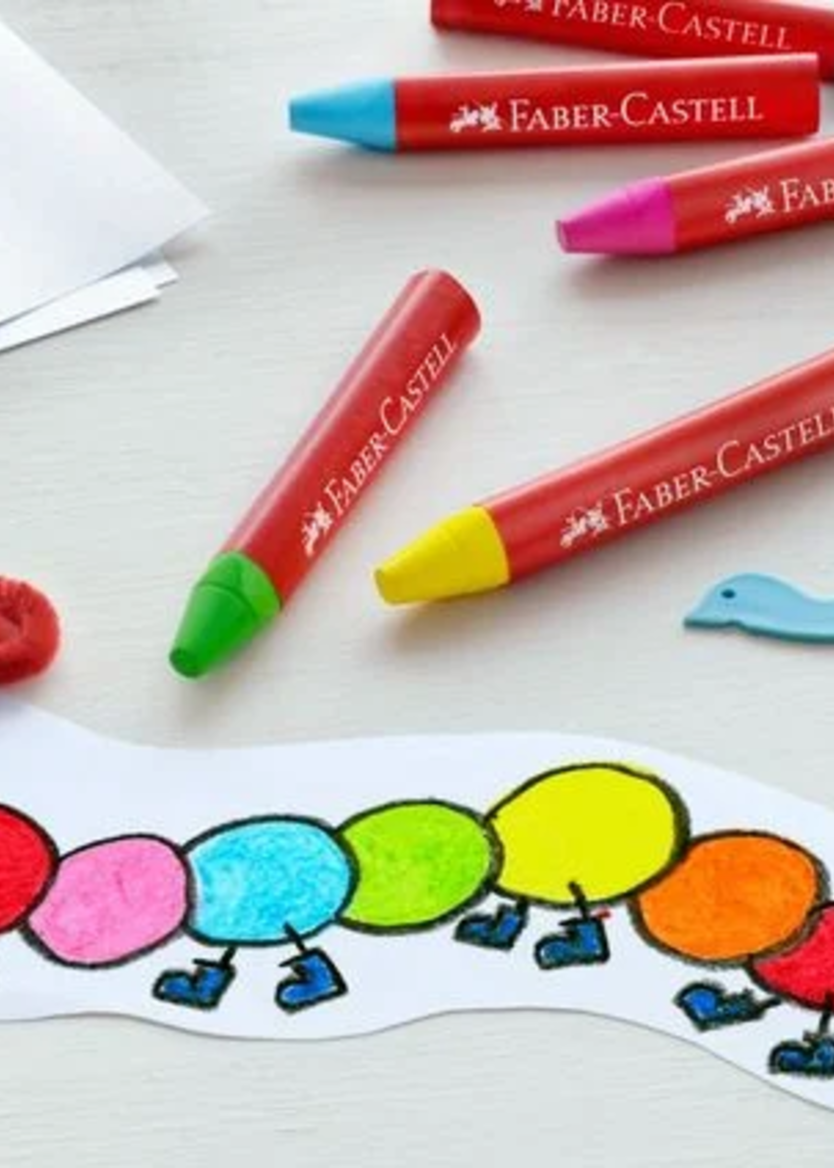 Faber-Castell Wachsmalkreiden Jumbo 12er Box