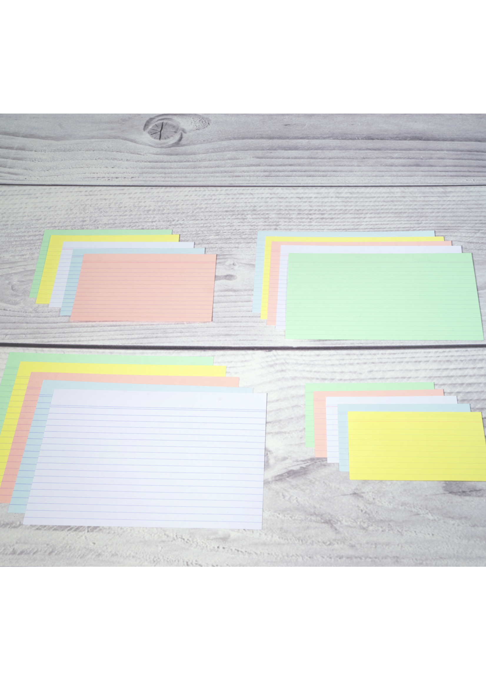 CLAIRFONTAINE Karteikarten A6 liniert grün