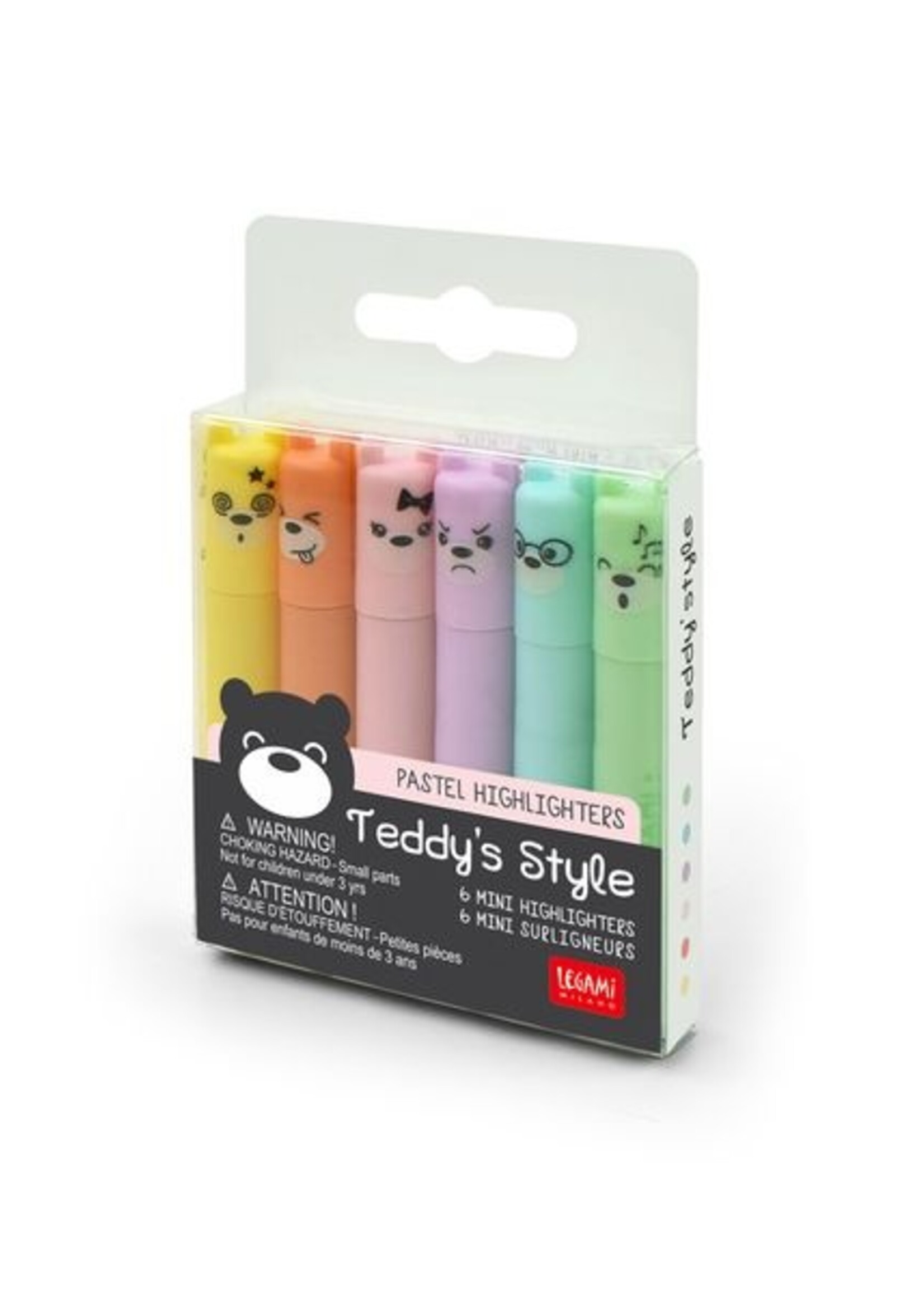 LEGAMI TEDDY' S STYLE  - SET OF 6 MIN