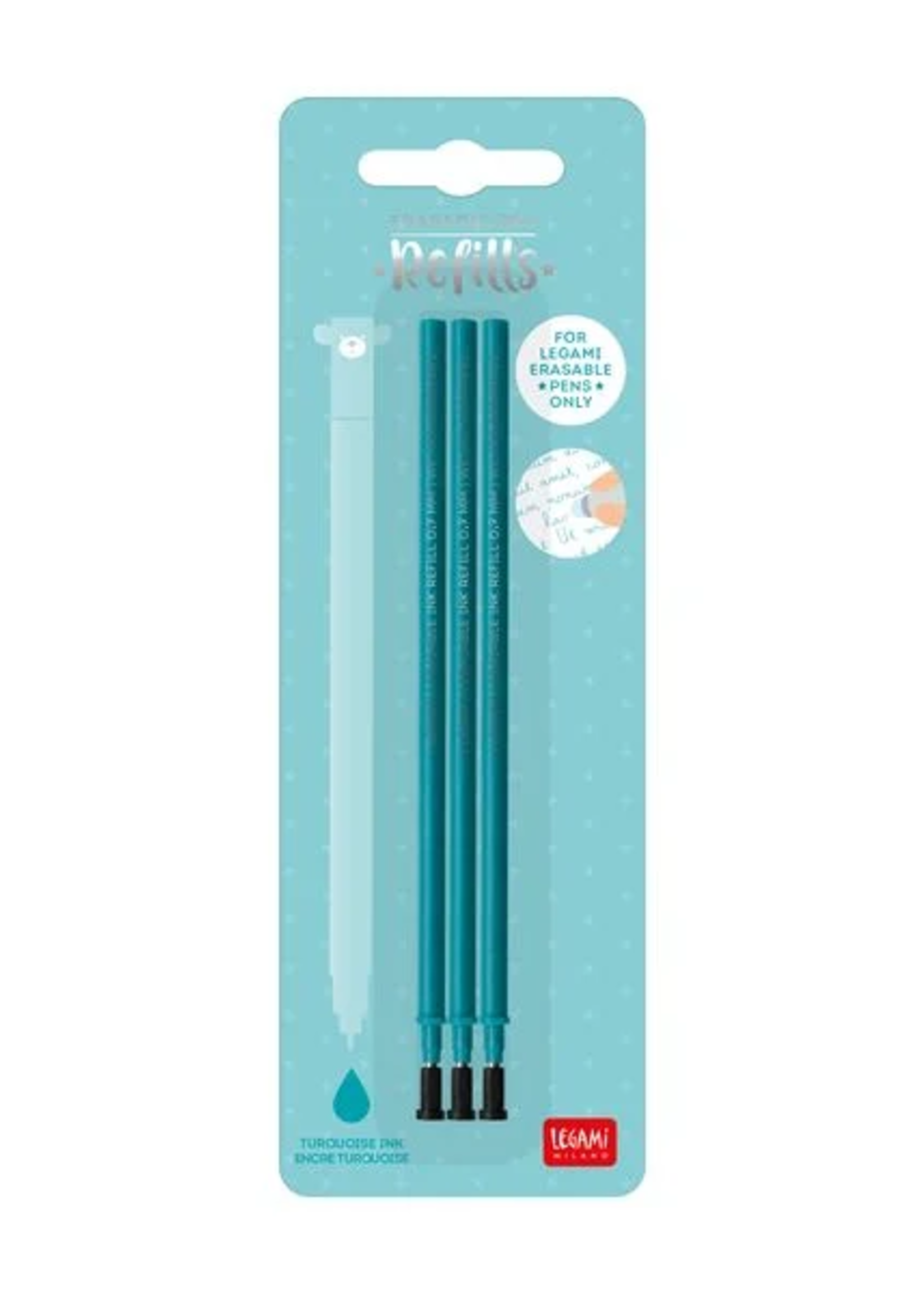 LEGAMI REFILL ERASABLE PEN - TURQUOIS