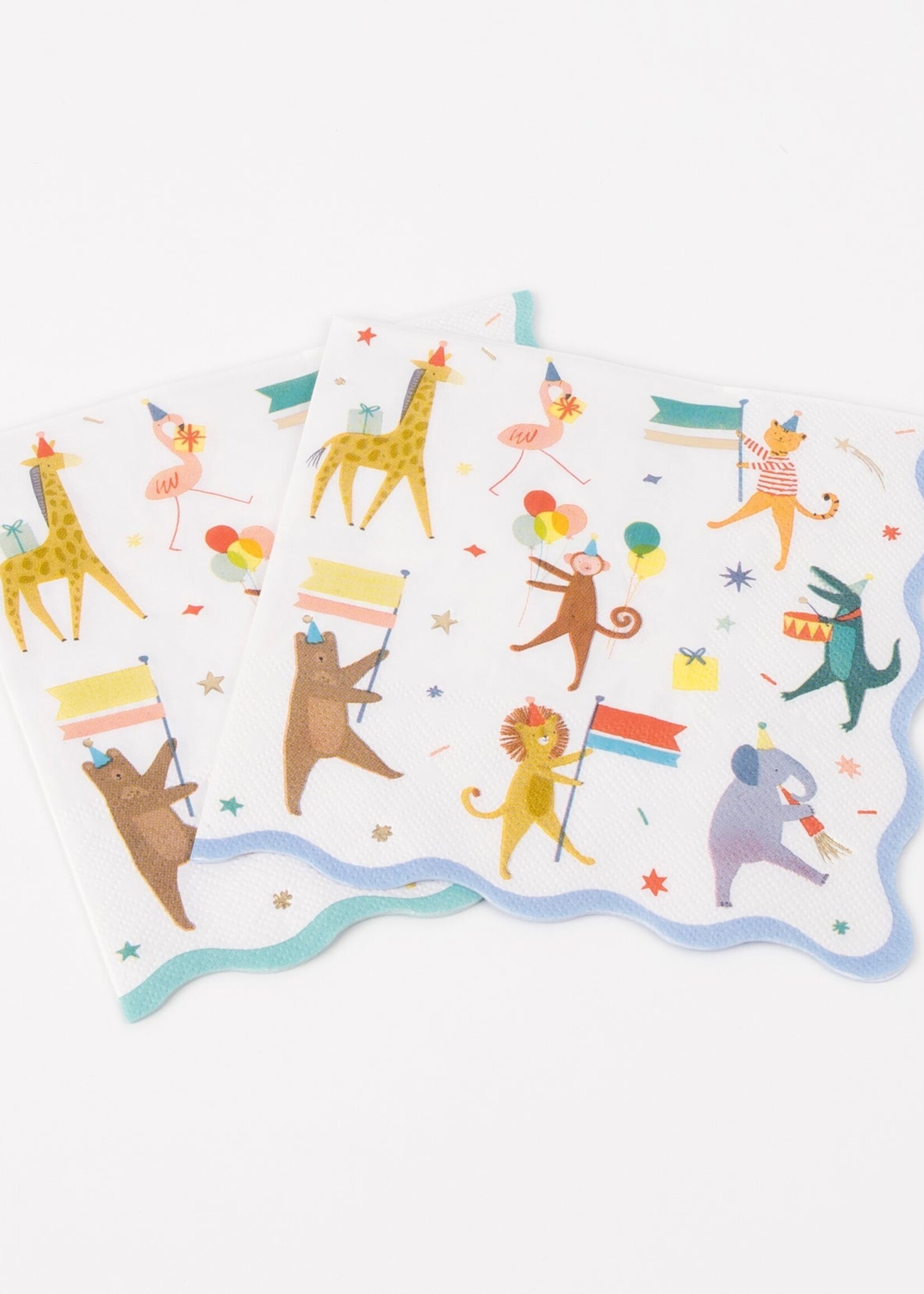 Meri Meri Animal Parade Large Napkins