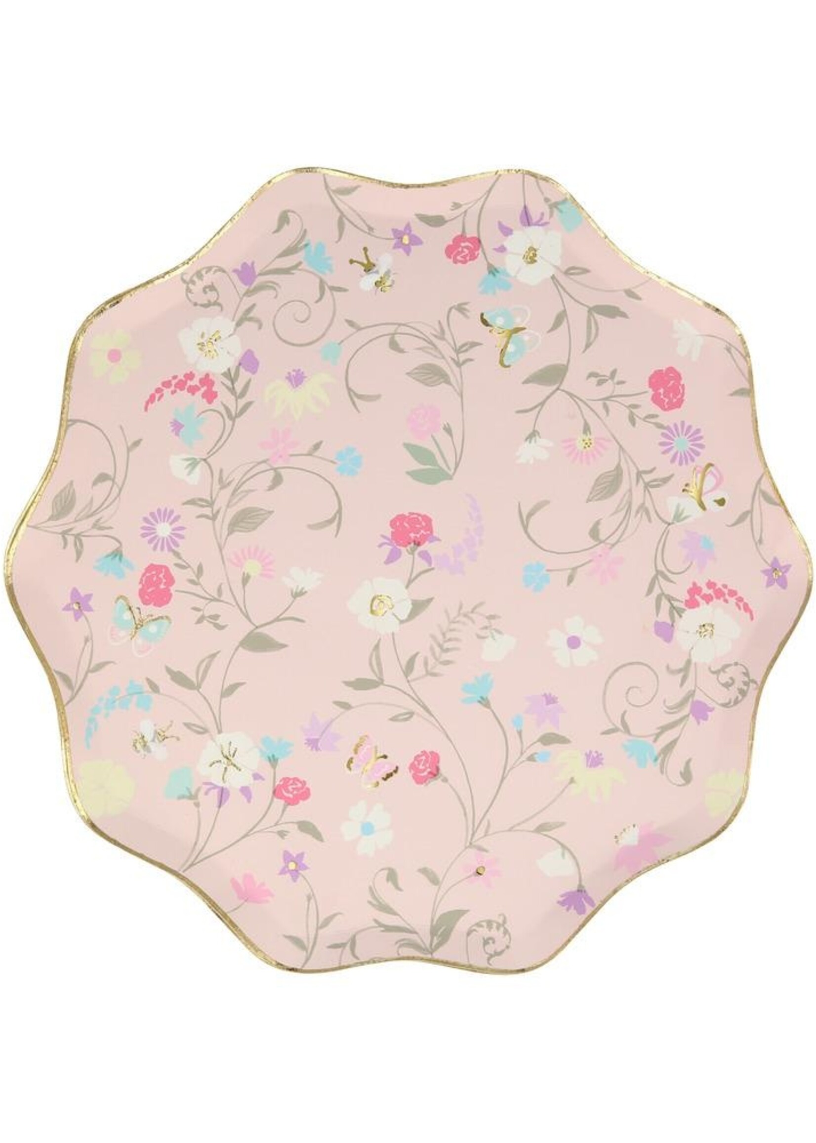 Meri Meri Laduree Paris Floral Side Plat