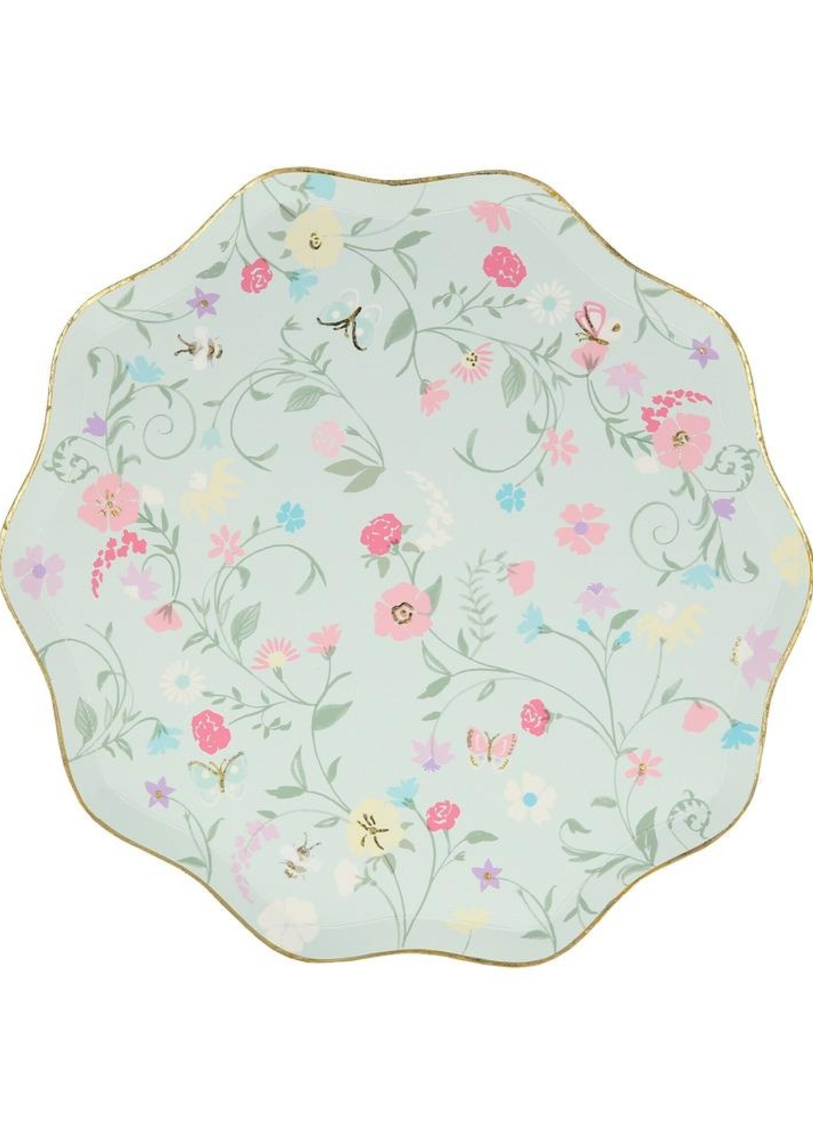 Meri Meri Laduree Paris Floral Side Plat