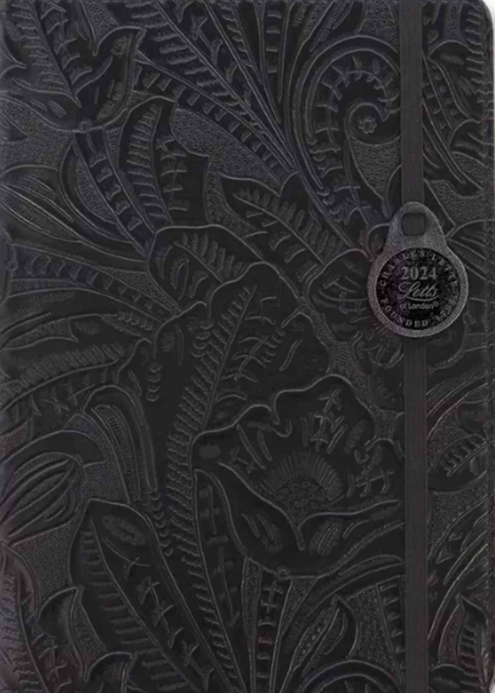 Letts by Filofax Baroque A5 WTV ML Black 2024