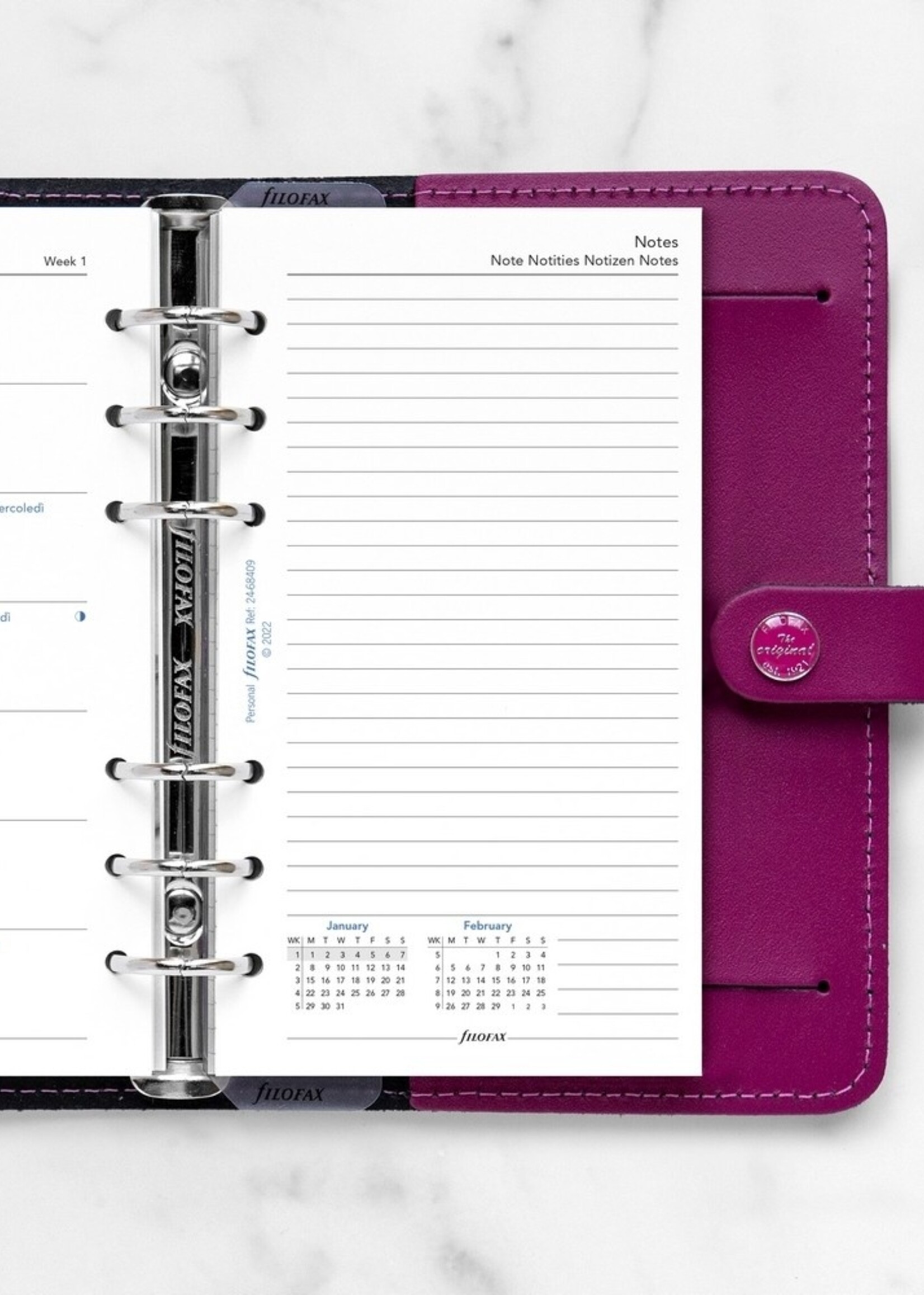 Filofax PER 1W/1S m.Not.(M)2024