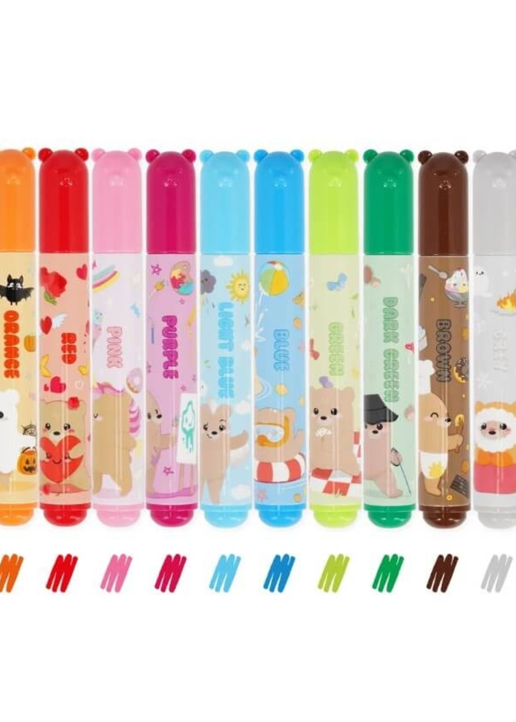LEGAMI SET OF 12 MARKERS - TEDDY