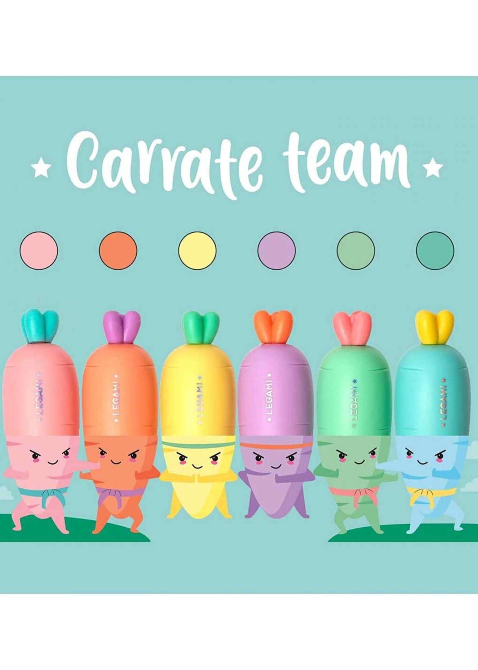 LEGAMI CARRATE TEAM - SET OF 6 MINI