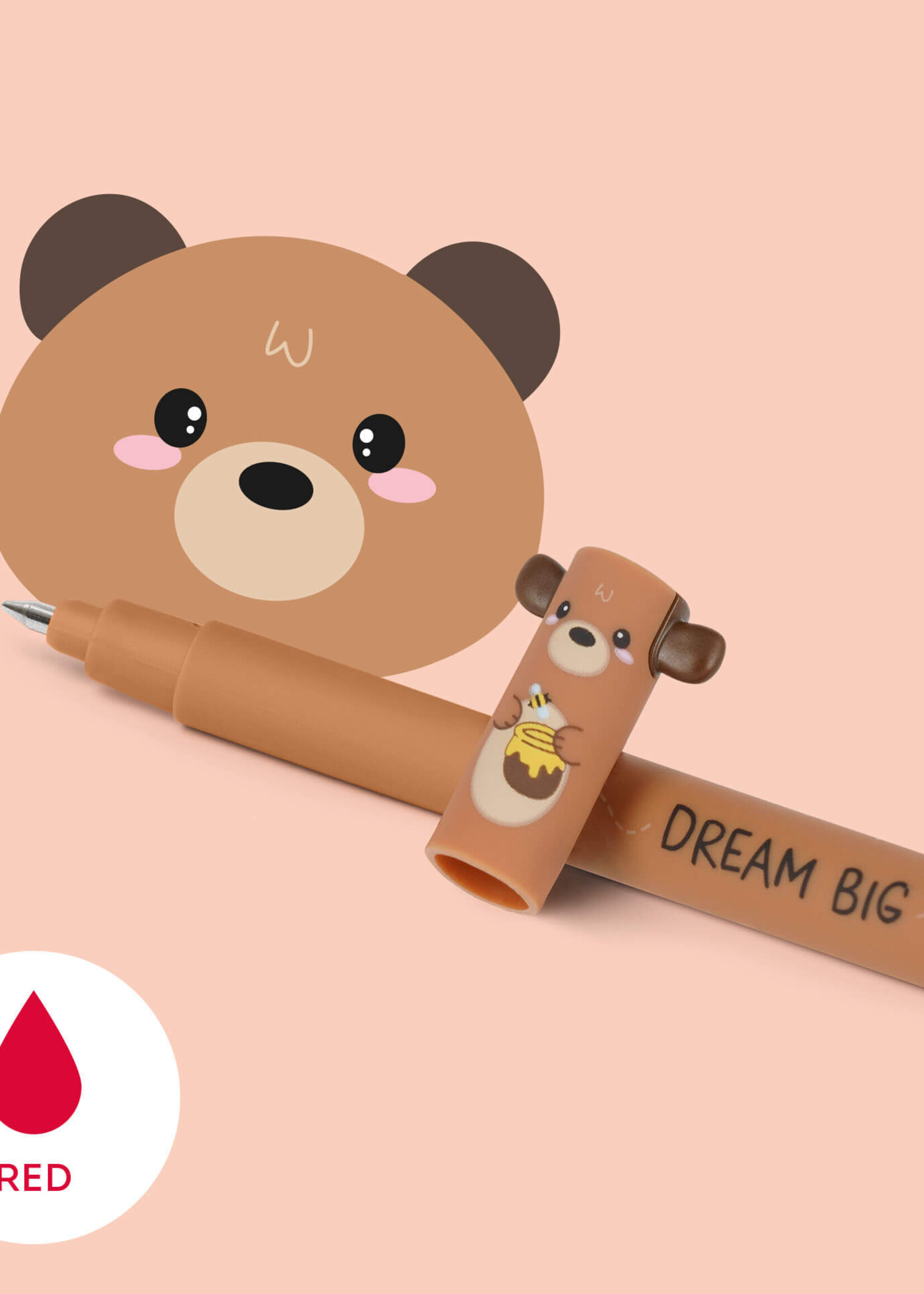 LEGAMI ERASABLE PEN - TEDDY BEAR - RE