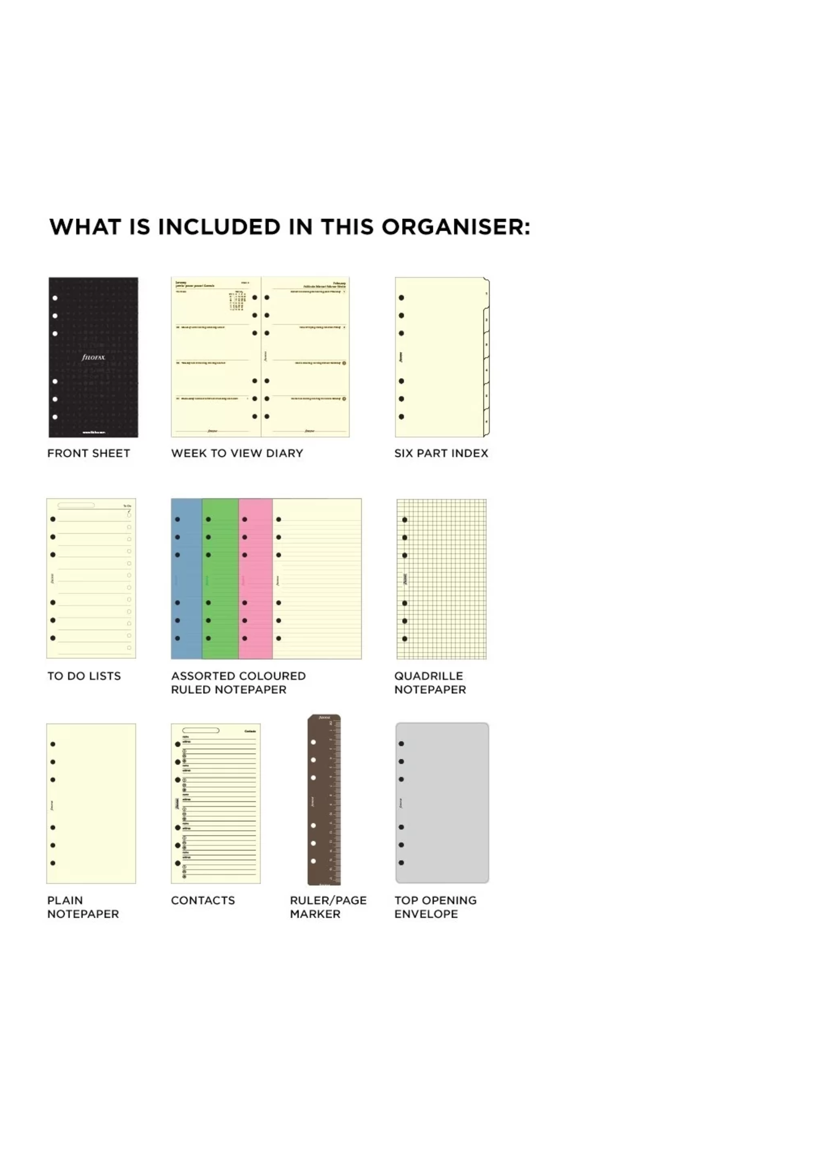 Filofax MALDEN ORGANIZER A5 ENTENEI