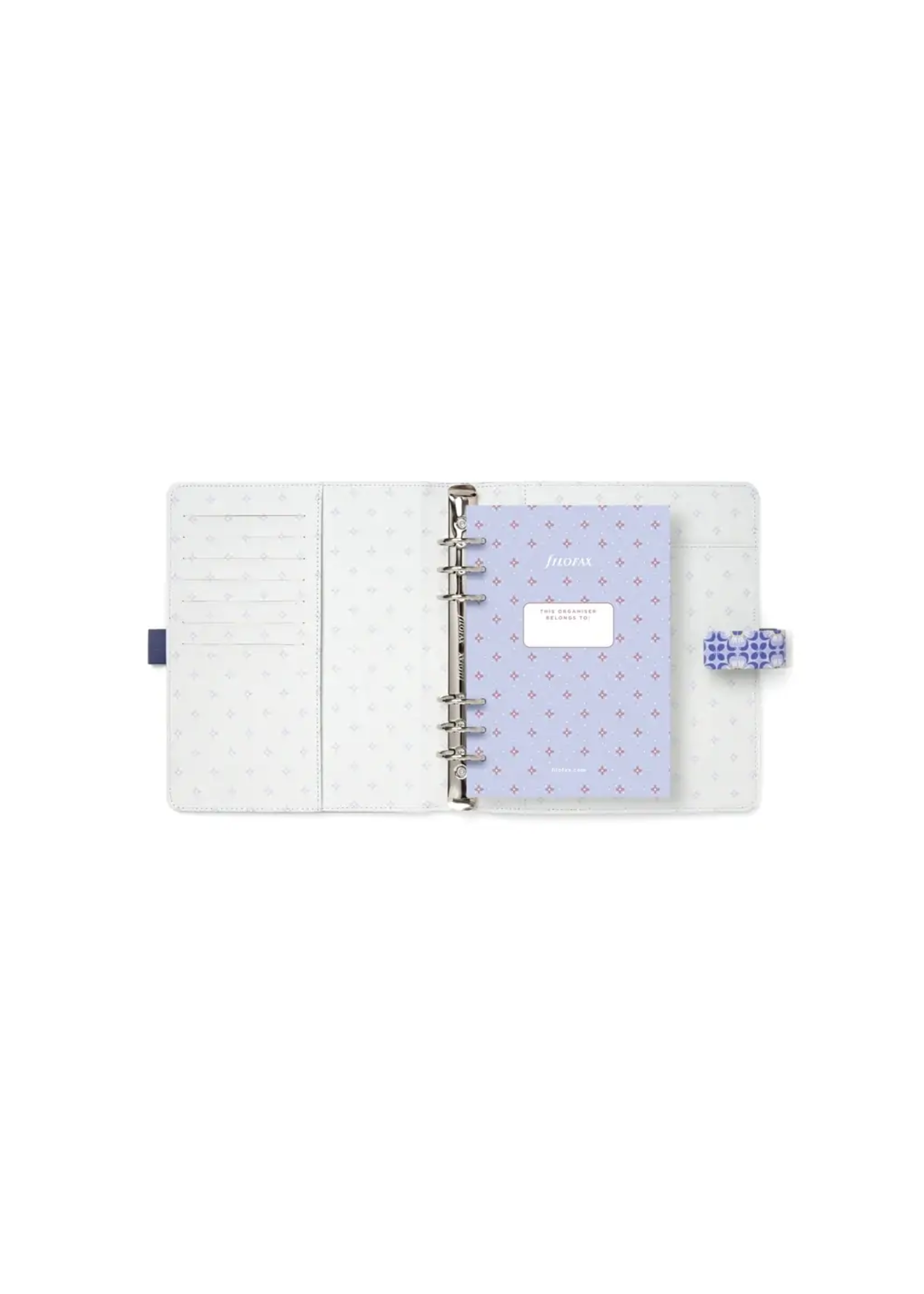 Filofax Mediterranean A5 Organiser Blau
