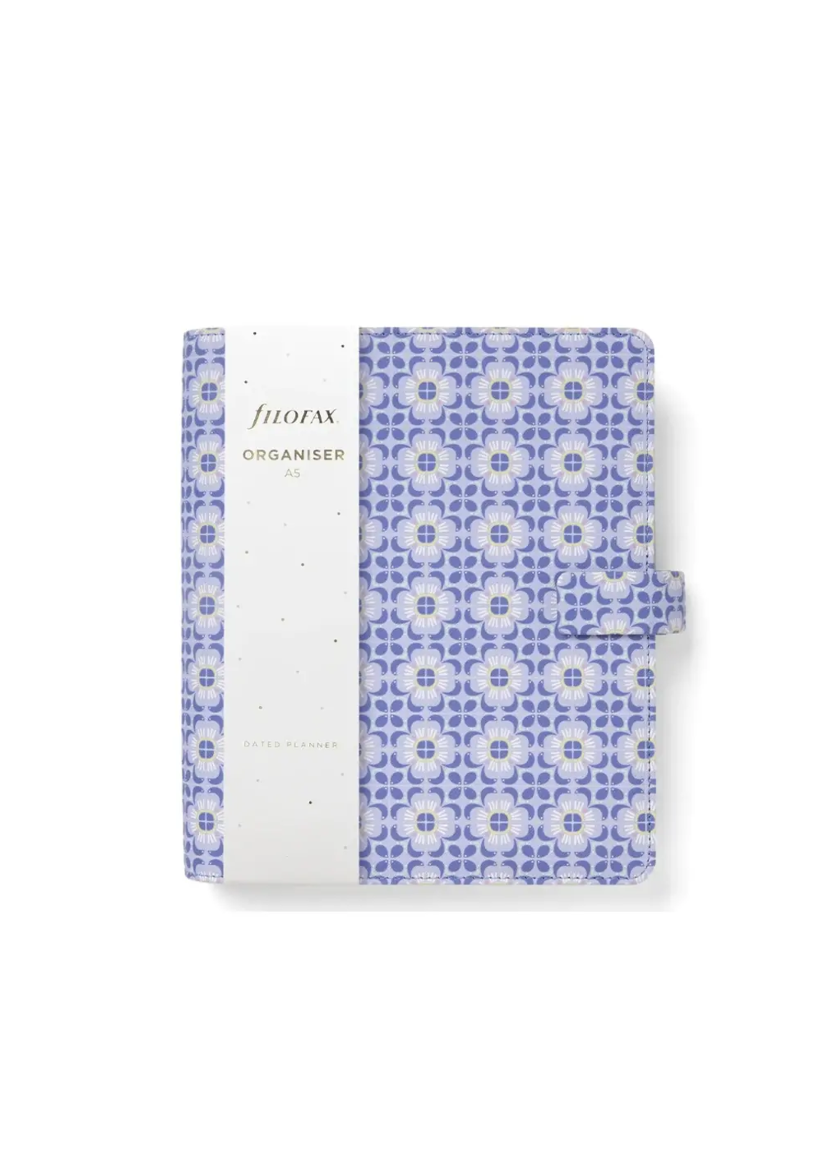 Filofax Mediterranean A5 Organiser Blau