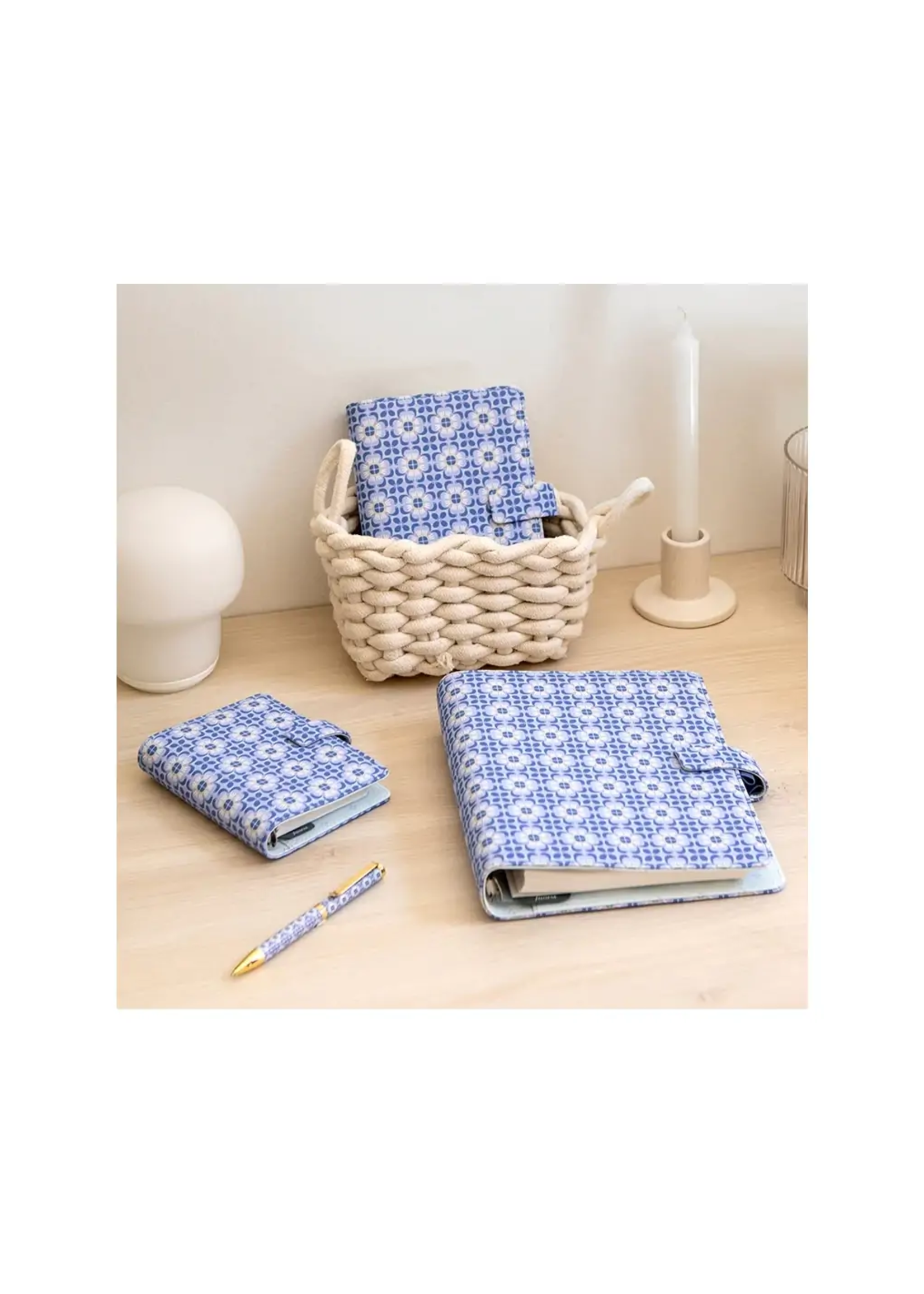 Filofax Mediterranean A5 Organiser Blau