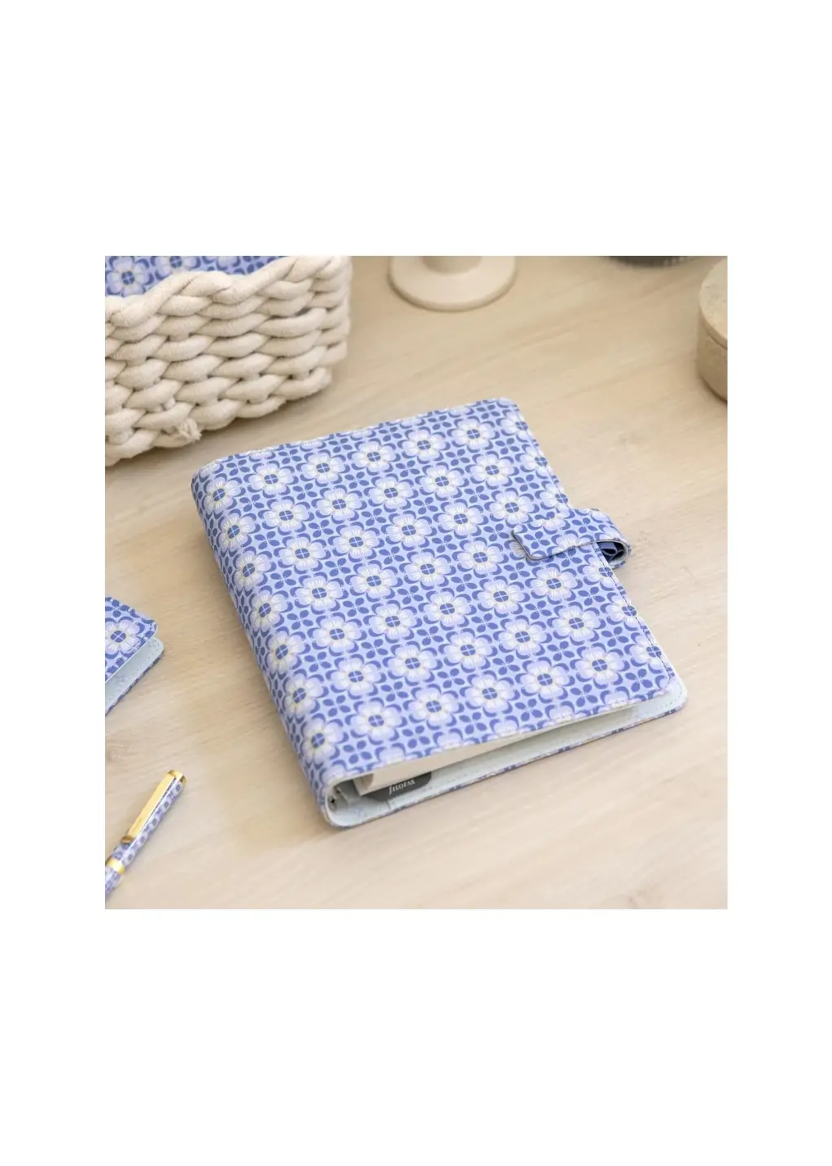 Filofax Mediterranean A5 Organiser Blau