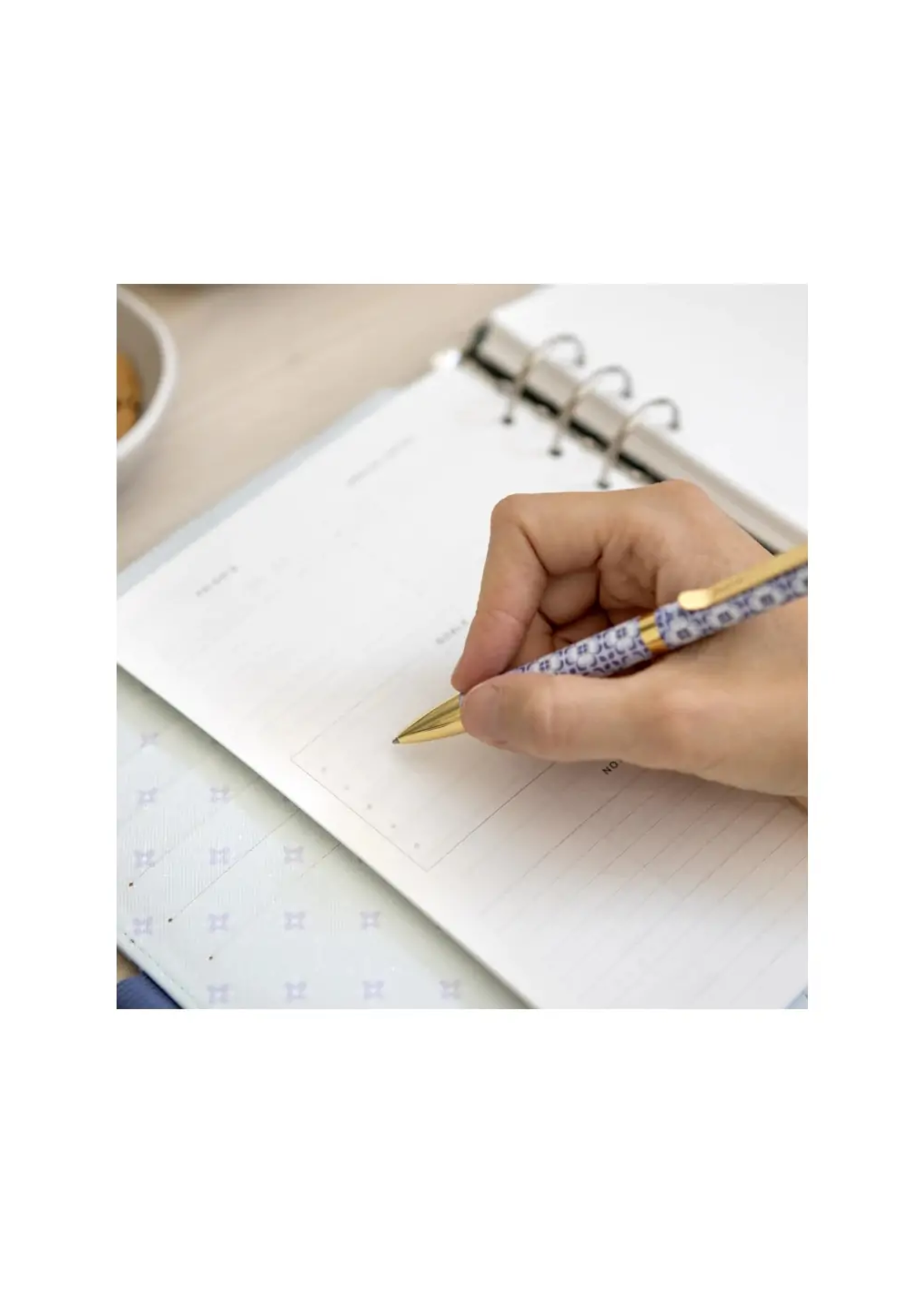 Filofax Mediterranean A5 Organiser Blau