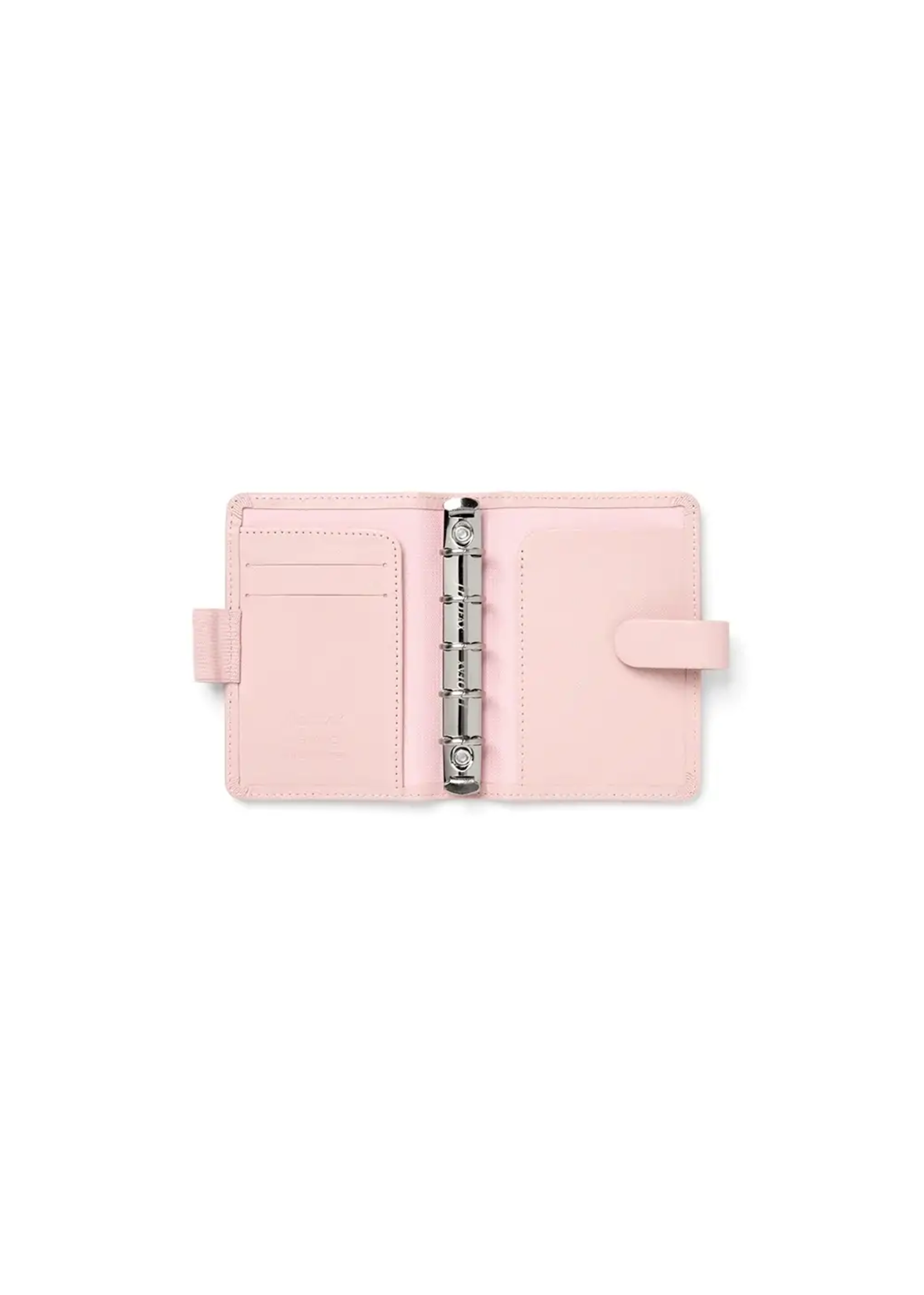 Filofax Saffiano Mini Organiser Blush