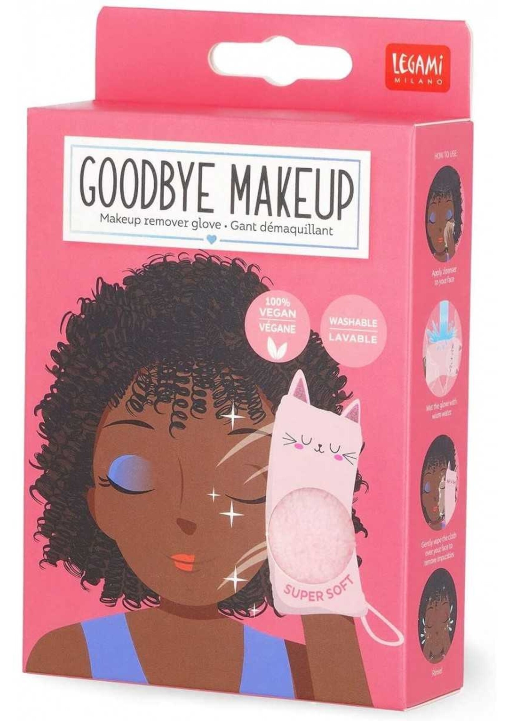 LEGAMI MAKE-UP REMOVER GLOVE - KITTY