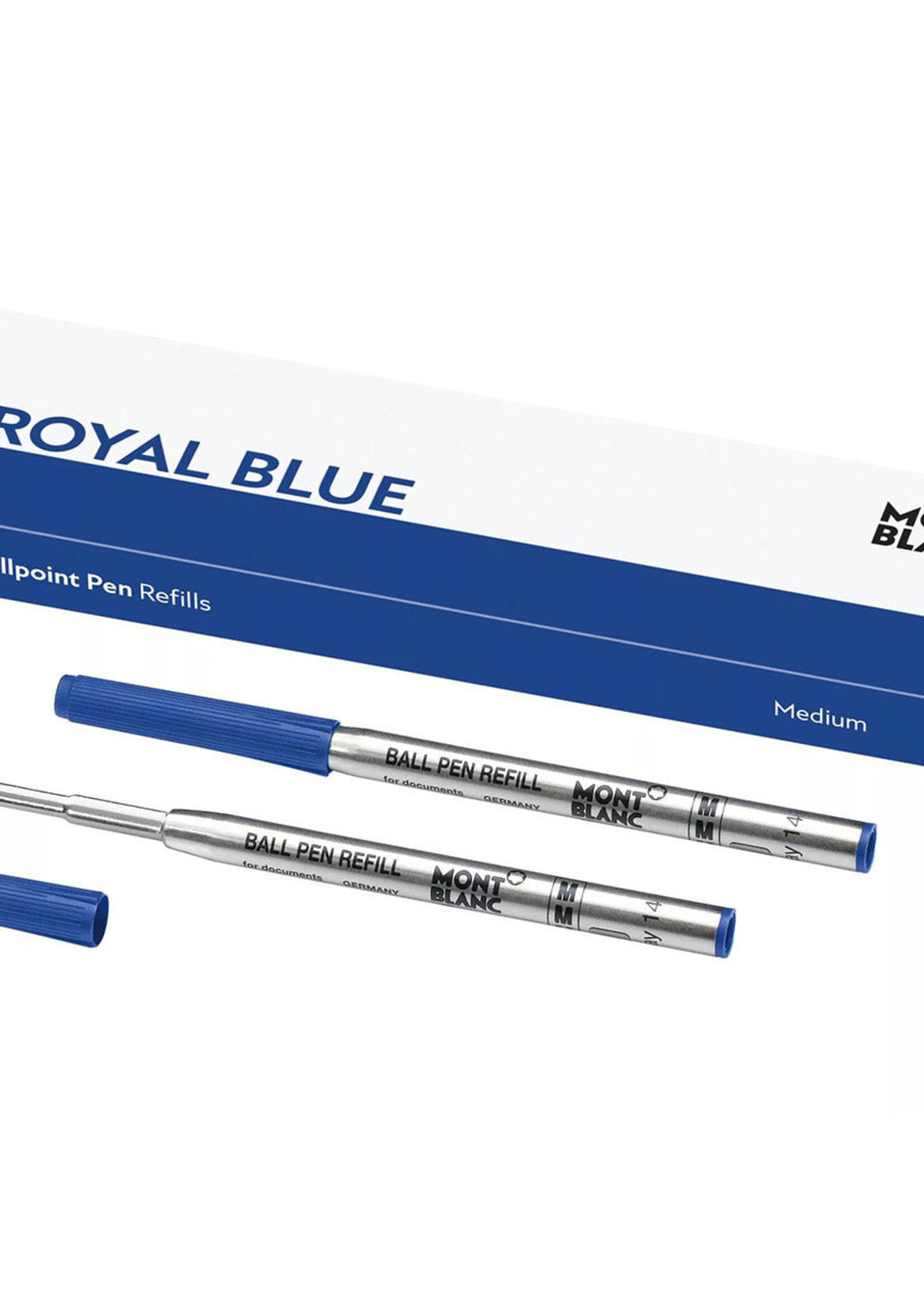 Montblanc Montblanc Kugelschreibermine, 2 MINEN MITTEL, ROYAL BLUE