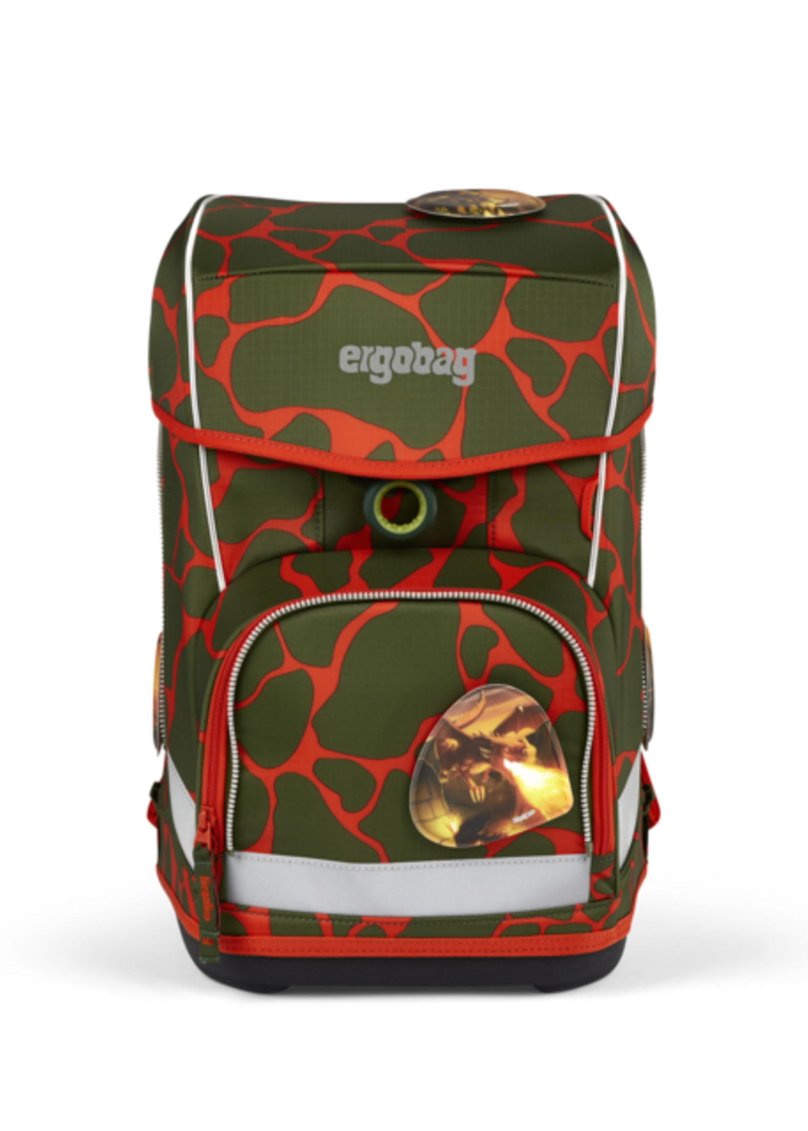 ERGOBAG Schultaschen-Set Cubo Light FeuerspeiBär