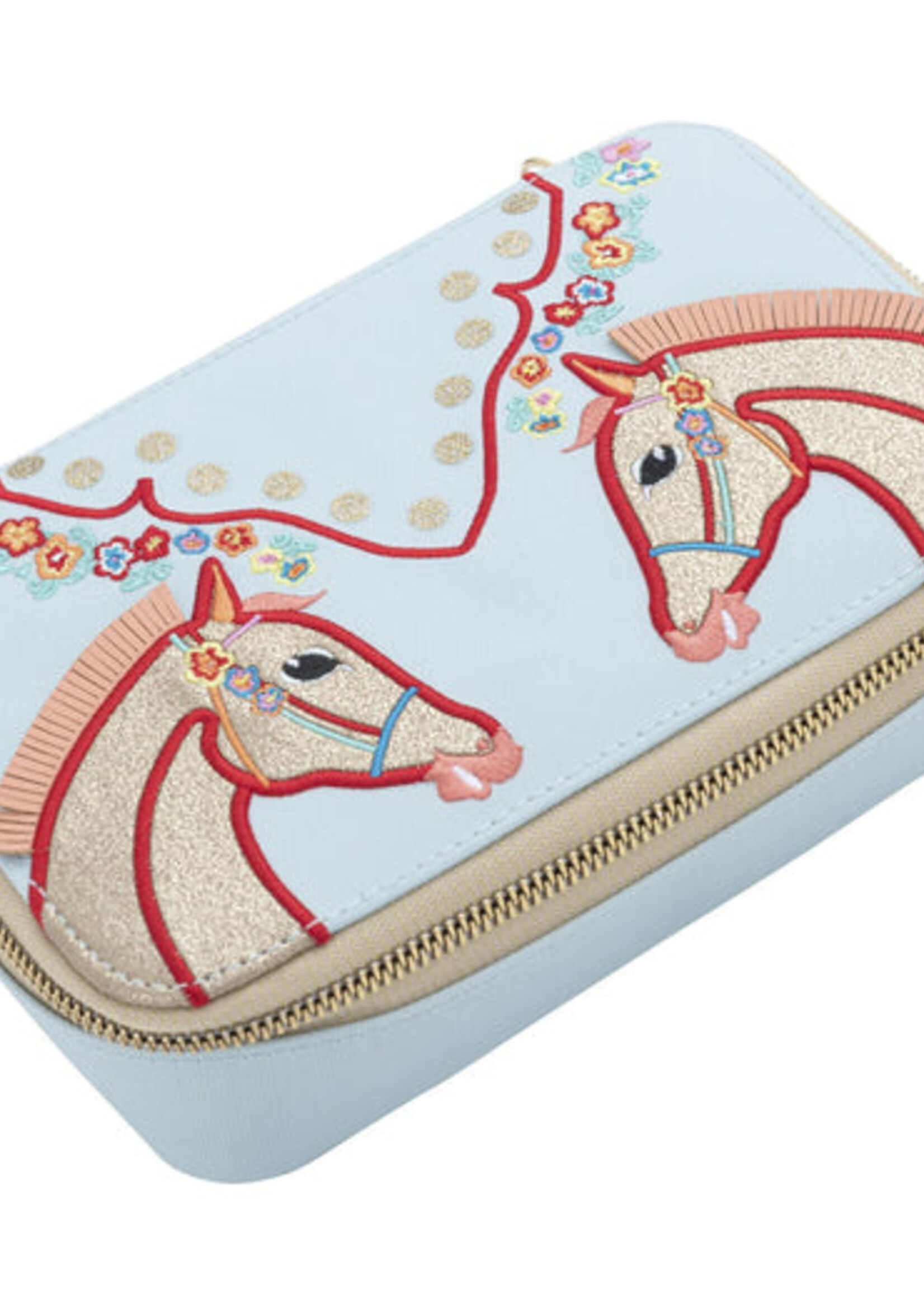 Jeune Premier Federmappe gefüllt  Cavalerie Florale