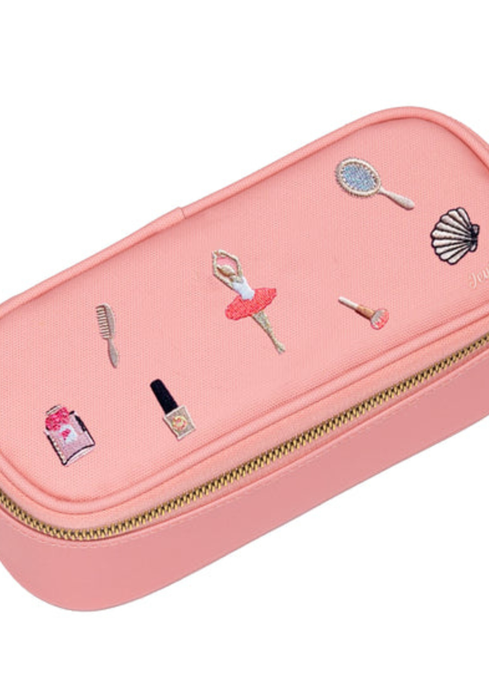 Jeune Premier Pencil Box Jewellery Box Pink