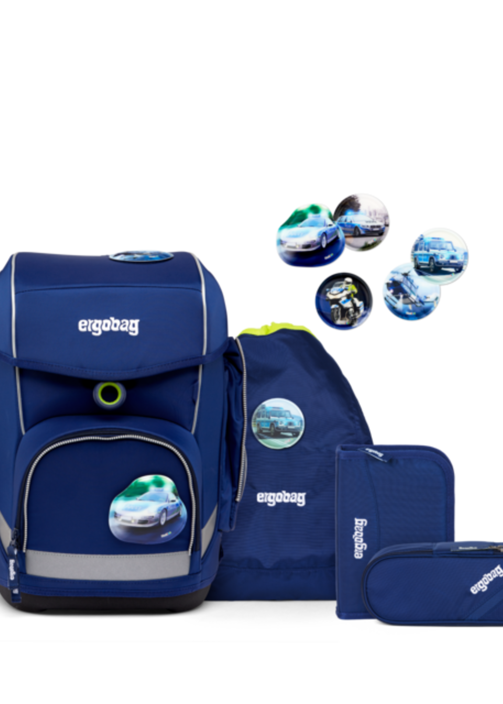 ERGOBAG Schultaschen-Set BlaulichtBär