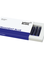 Montblanc INK CART PERMANENT BLUE 1PACK=