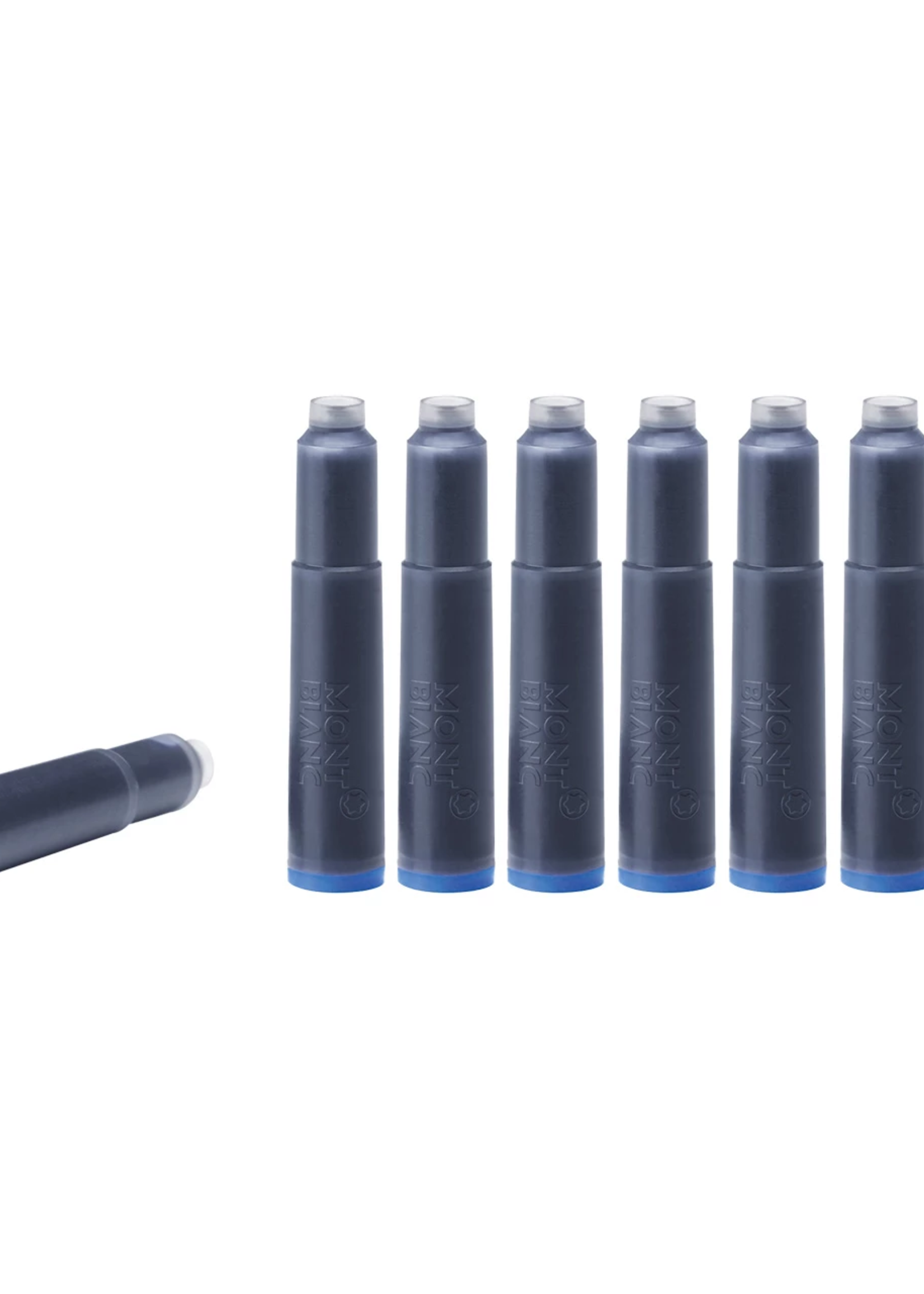Montblanc INK CART PERMANENT BLUE 1PACK=