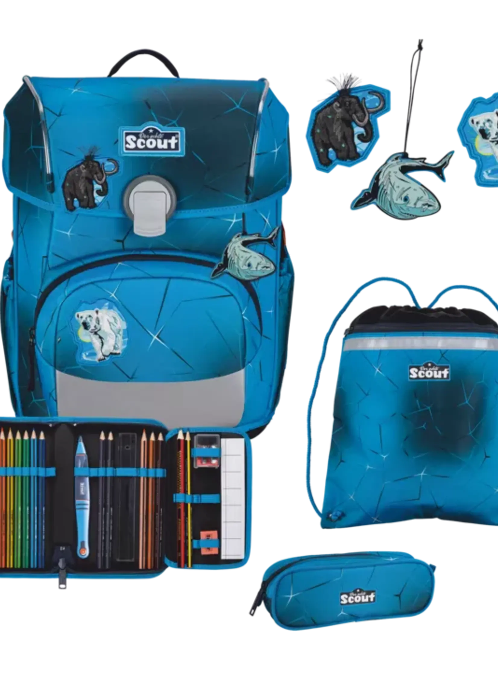 SCOUT Scout Neo Exklusiv Safety Light Polar Blue