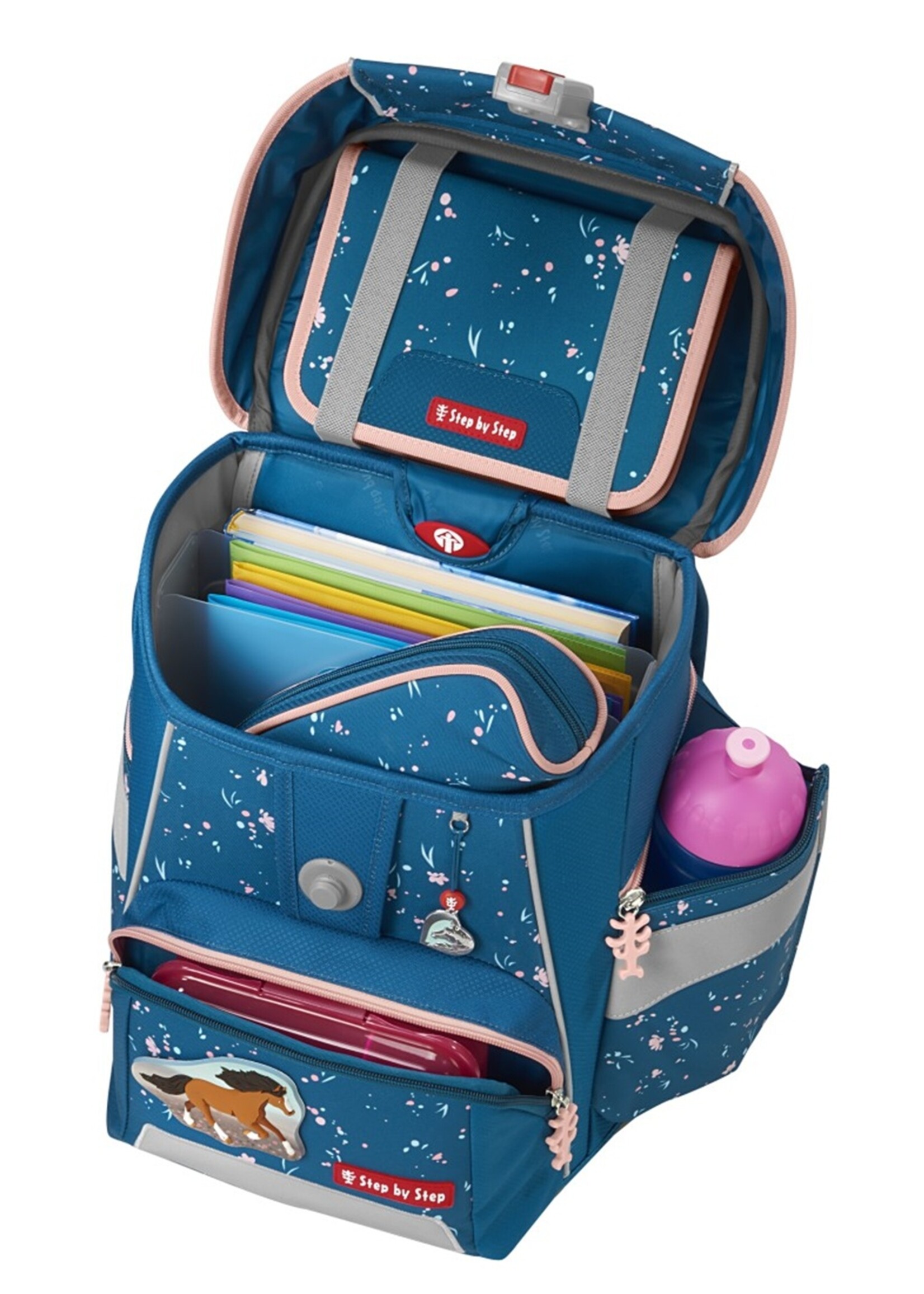 Step by Step Schultaschen - Set SPACE Wild Horse Ronja
