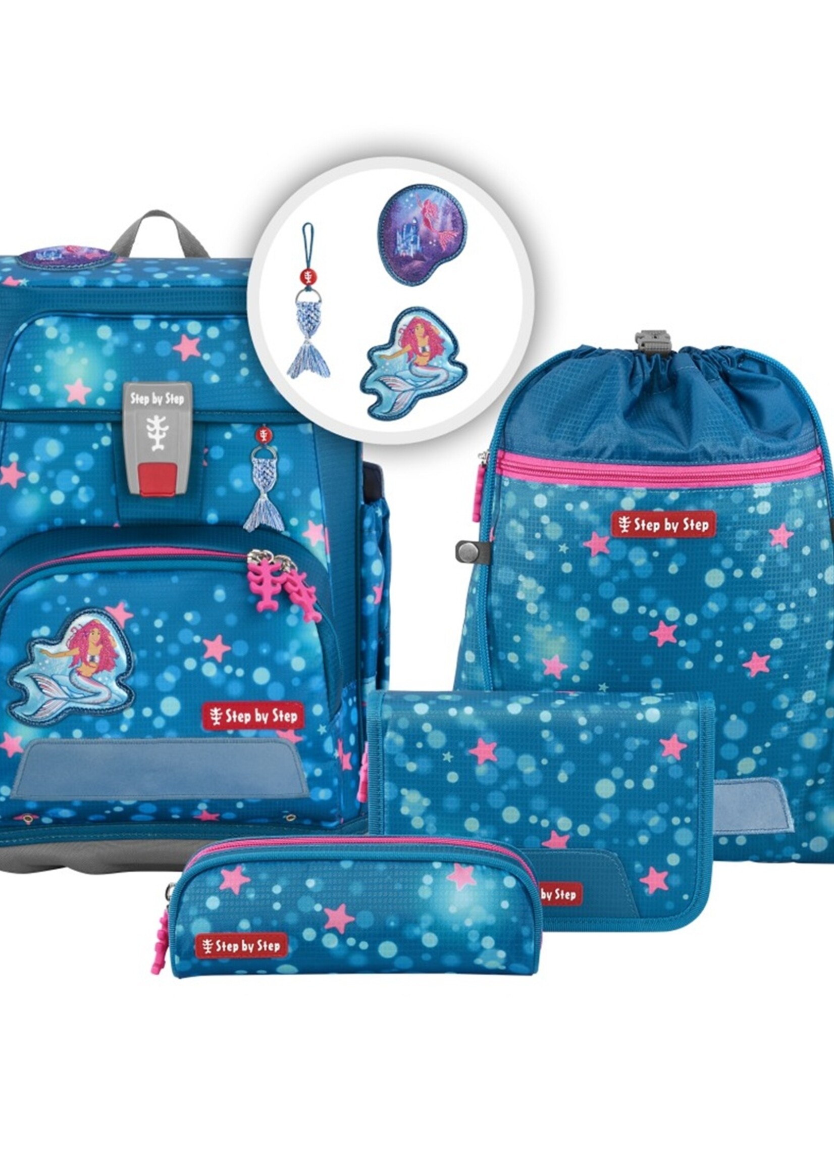 Step by Step Schultaschen-Set CLOUD Mermaid Lola