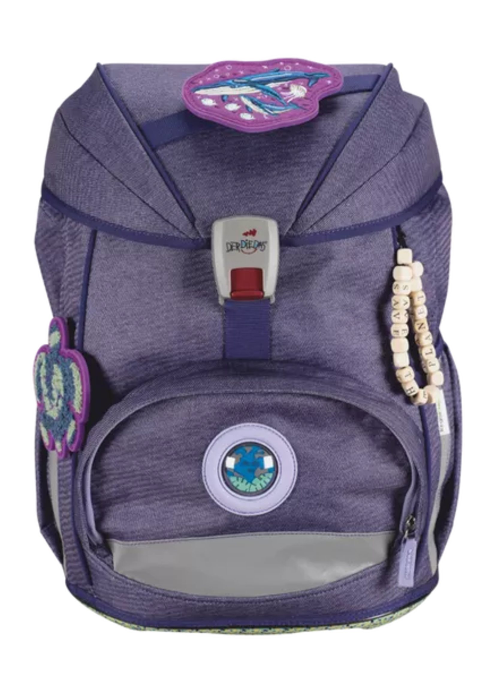 DER DIE DAS DDD Set ErgoFlex Exklusiv ECO My Planet - Schulrucksack-Set