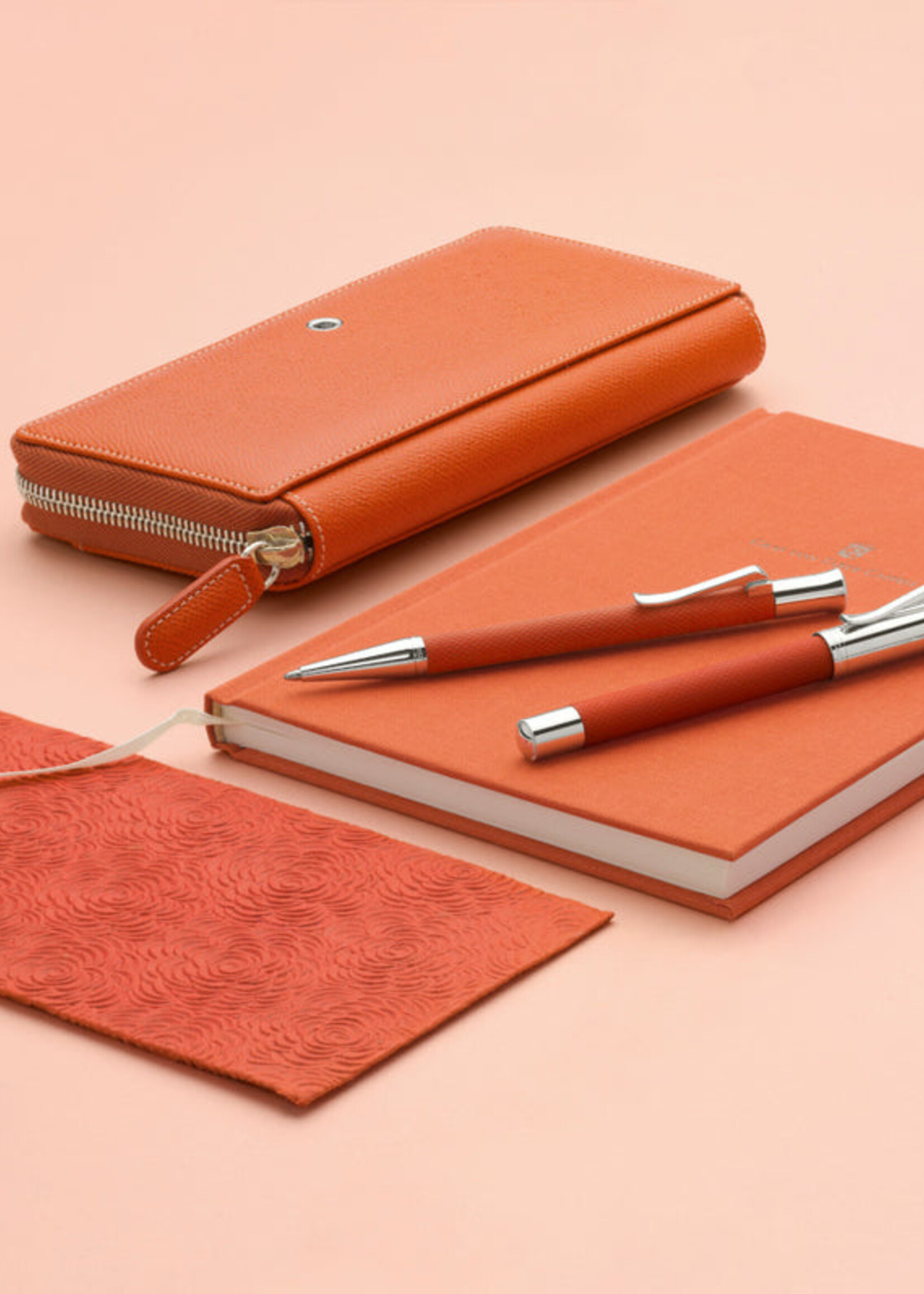 Graf von Faber-Castell Tintenroller Guilloche Burned Orange