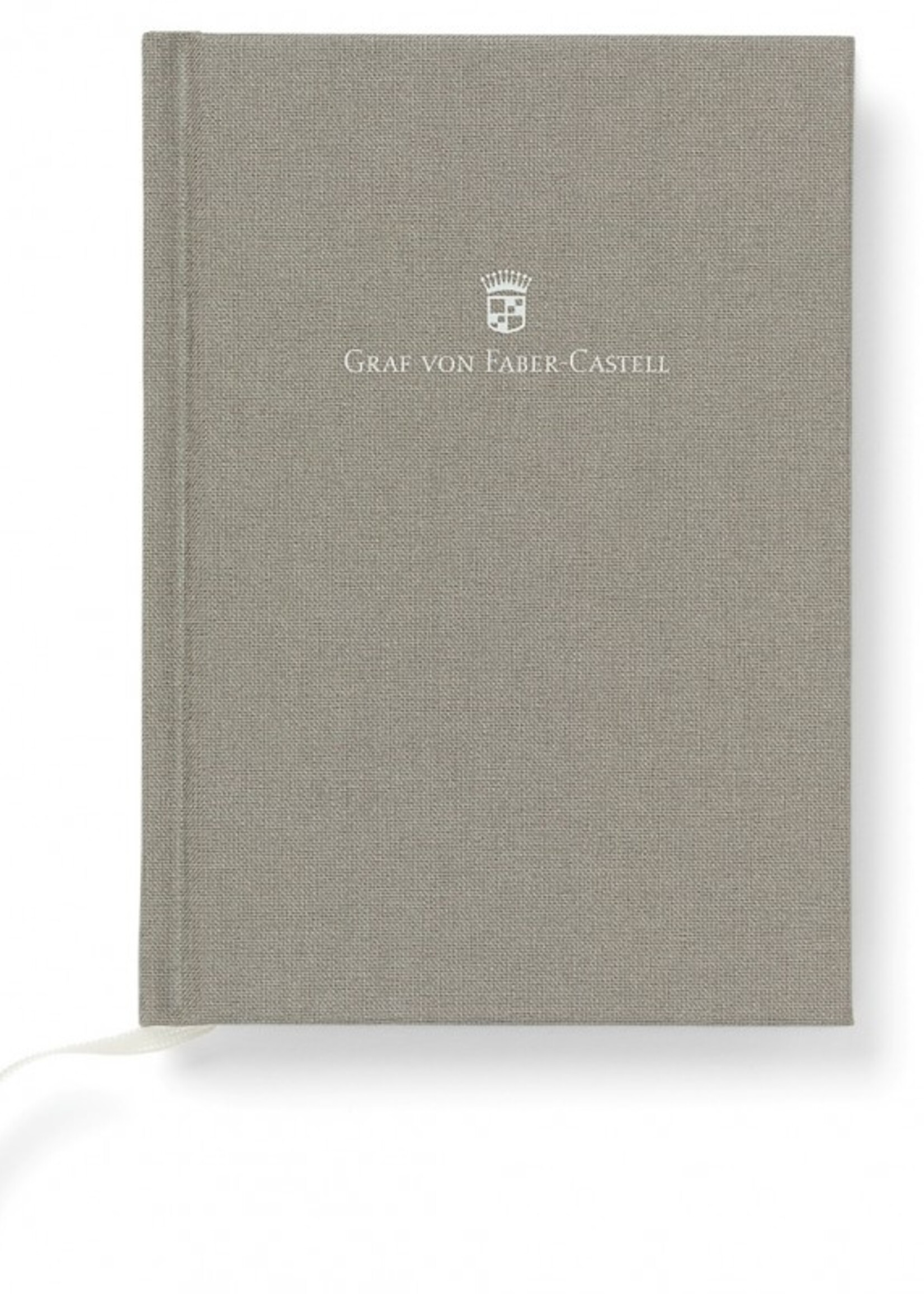 Graf von Faber-Castell Buch A6 Graf von Faber-Castell Leineneinband Grau