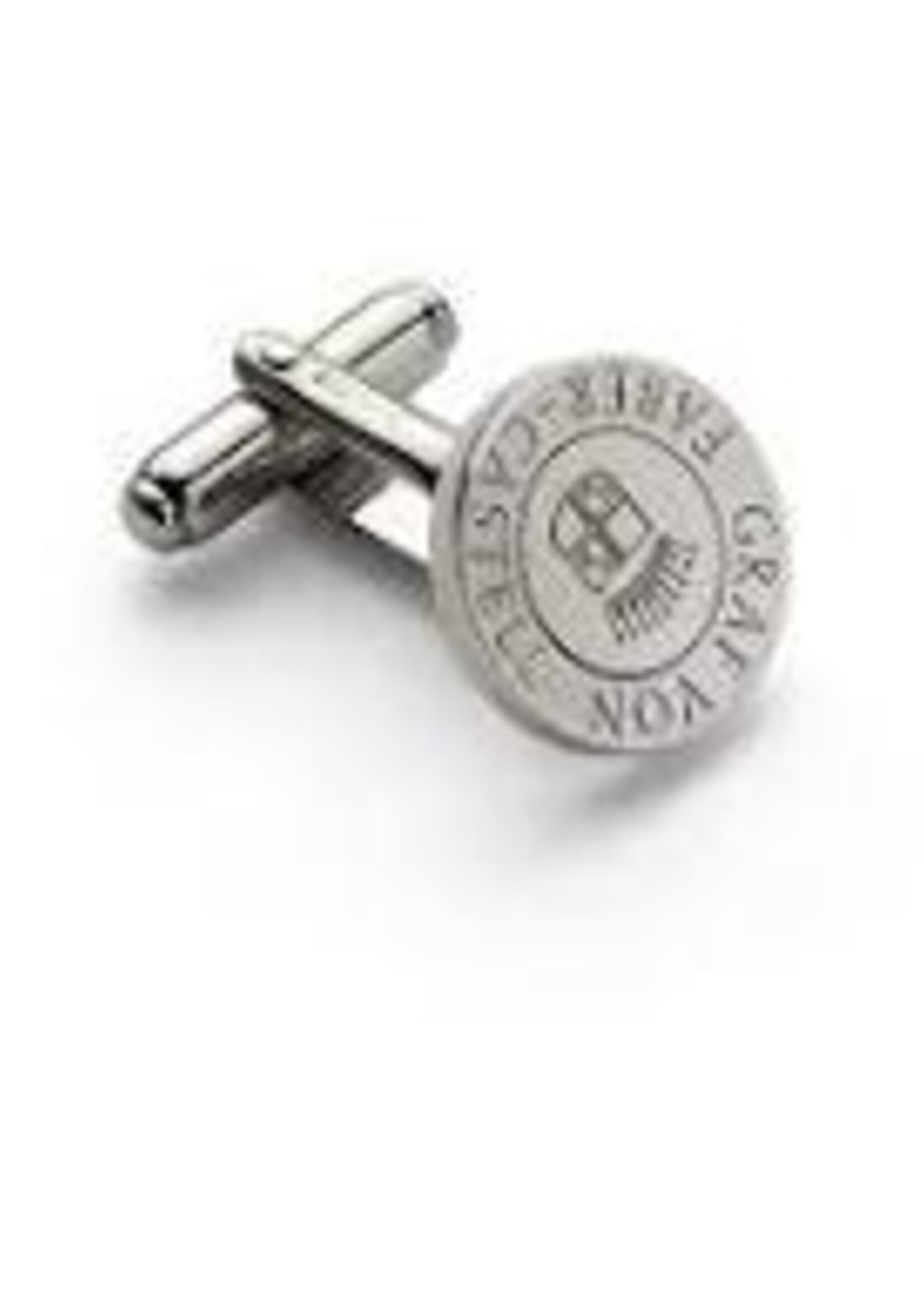 Graf von Faber-Castell Manschettenknopf GvFC platinie