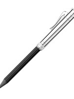 Graf von Faber-Castell Perfekter Bleistift platiniert, Schwarz