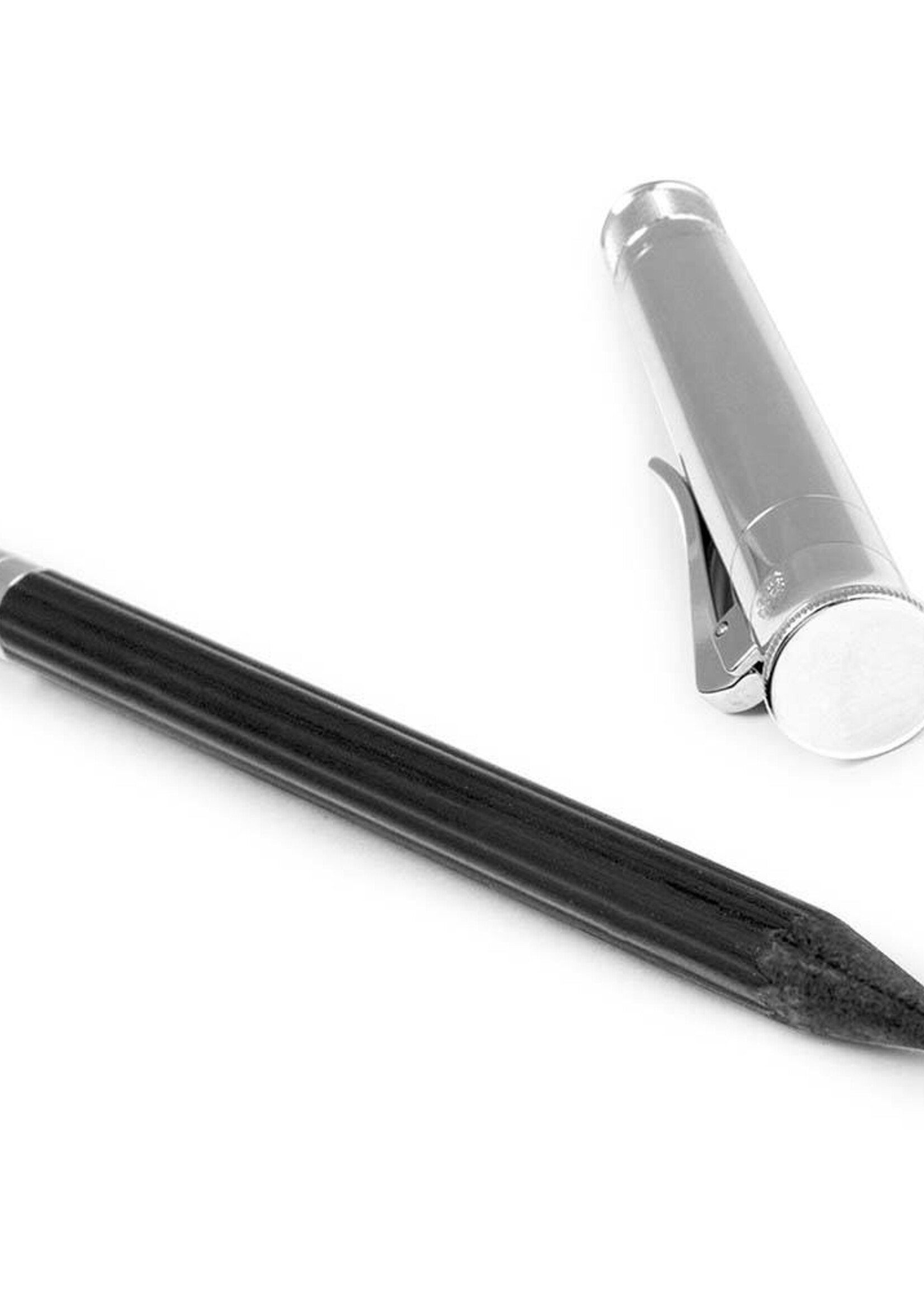 Graf von Faber-Castell Perfekter Bleistift platiniert, Schwarz