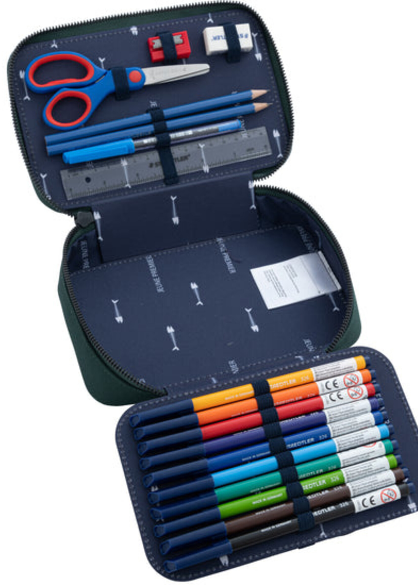 Jeune Premier Pencil Box Filled FC Jeune Premier