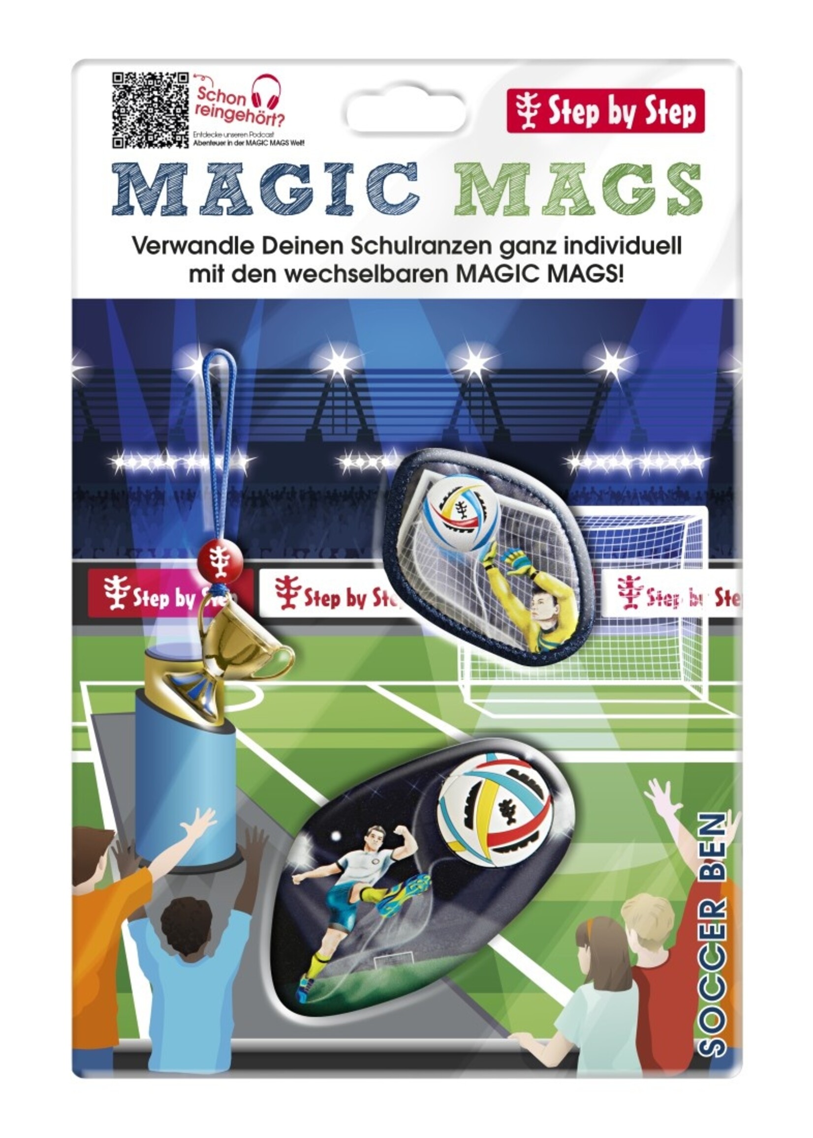 Step by Step MAGIC MAGS "Soccer Ben"