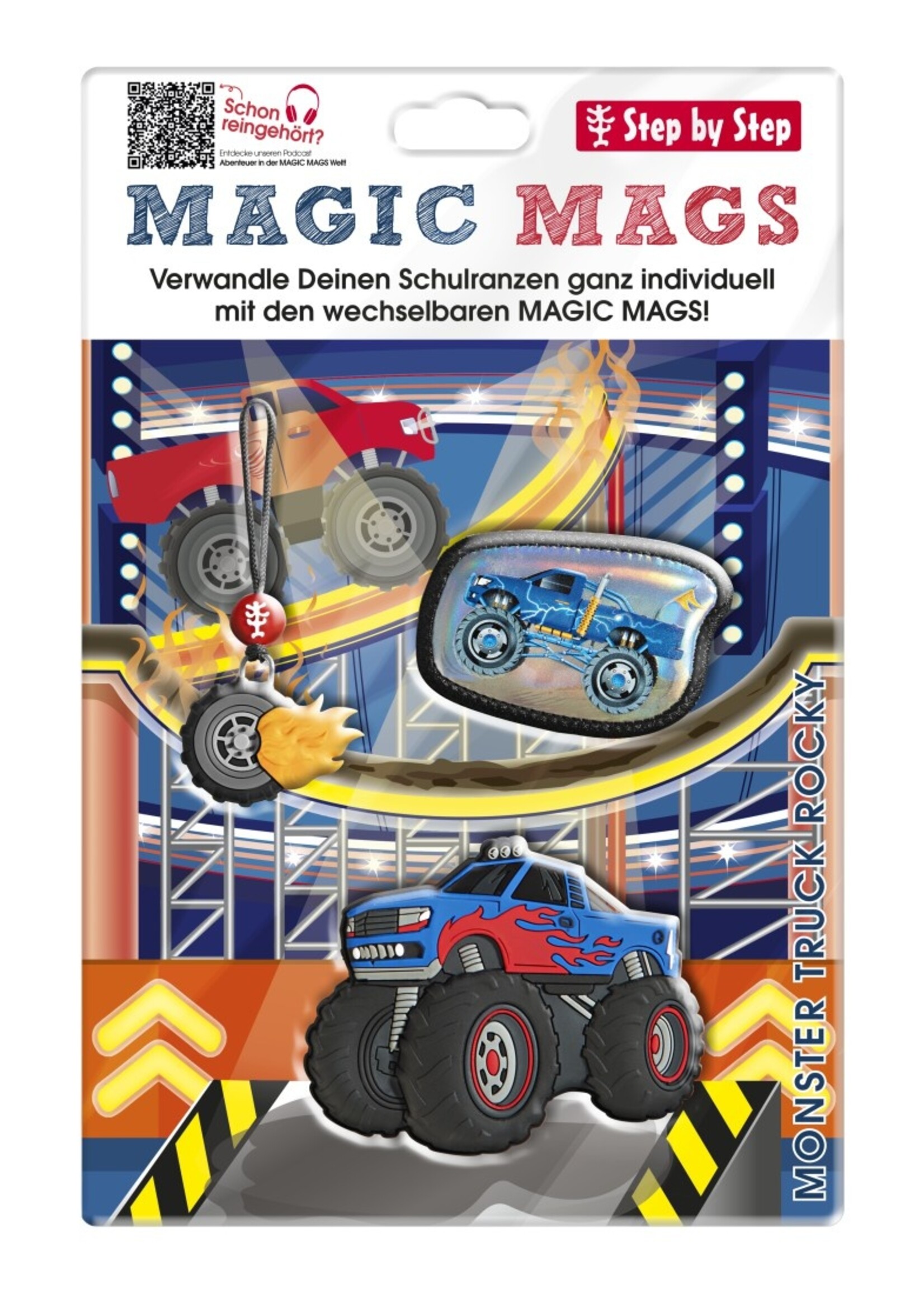 Step by Step MAGIC MAGS "Monster Truck Rocky"