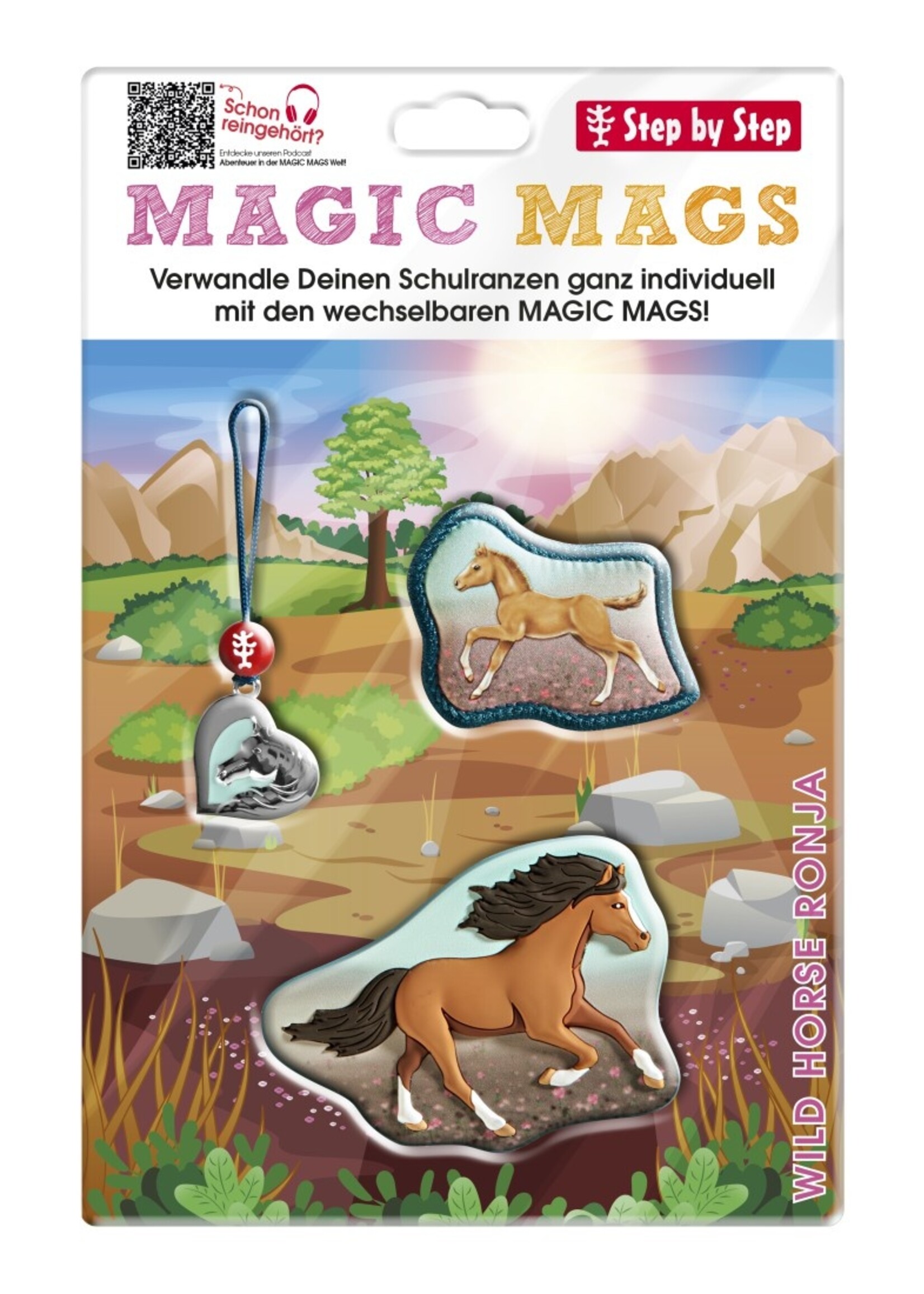 Step by Step MAGIC MAGS "Wild Horse Ronja"