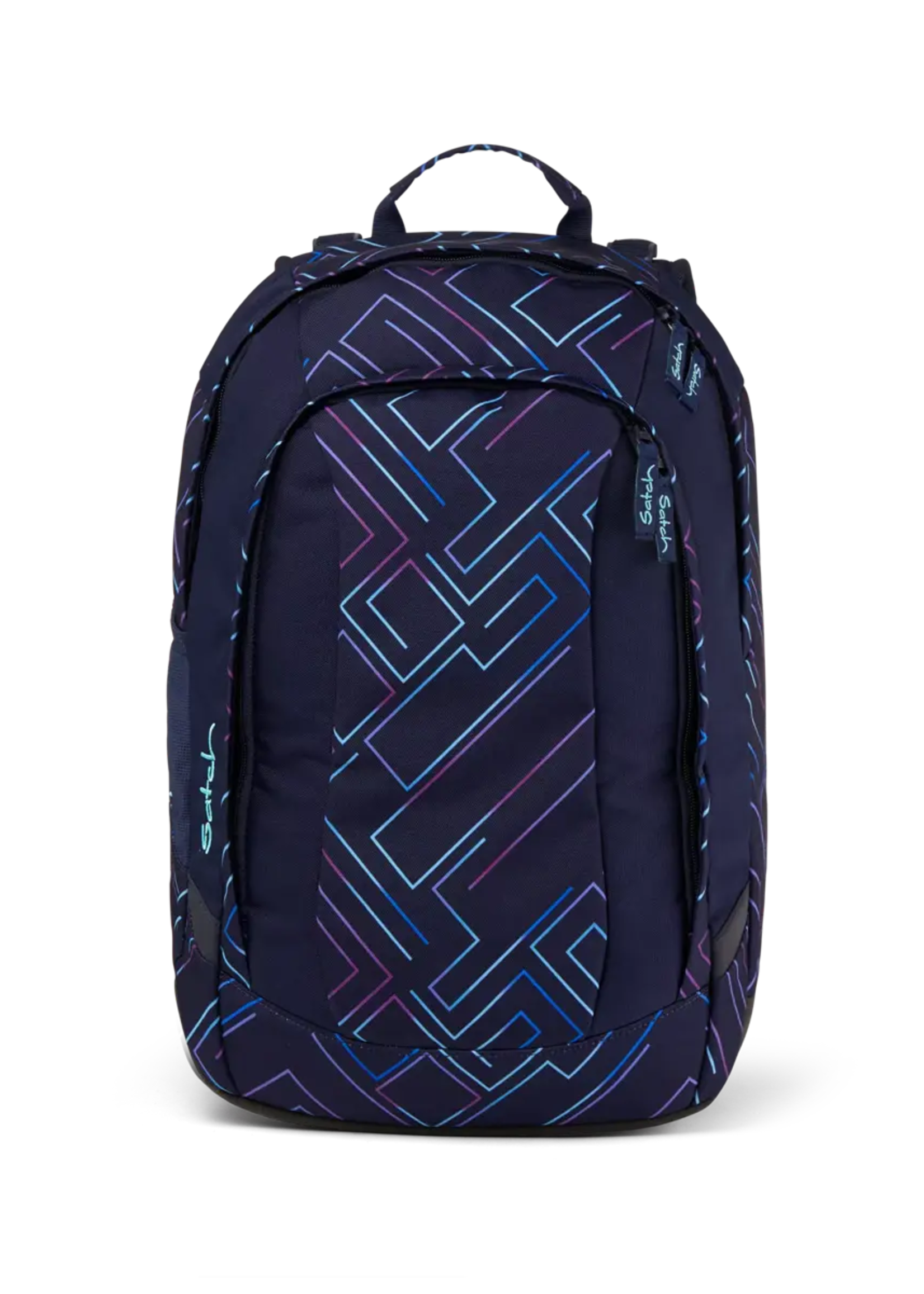 SATCH Air Schulrucksack Purple Laser