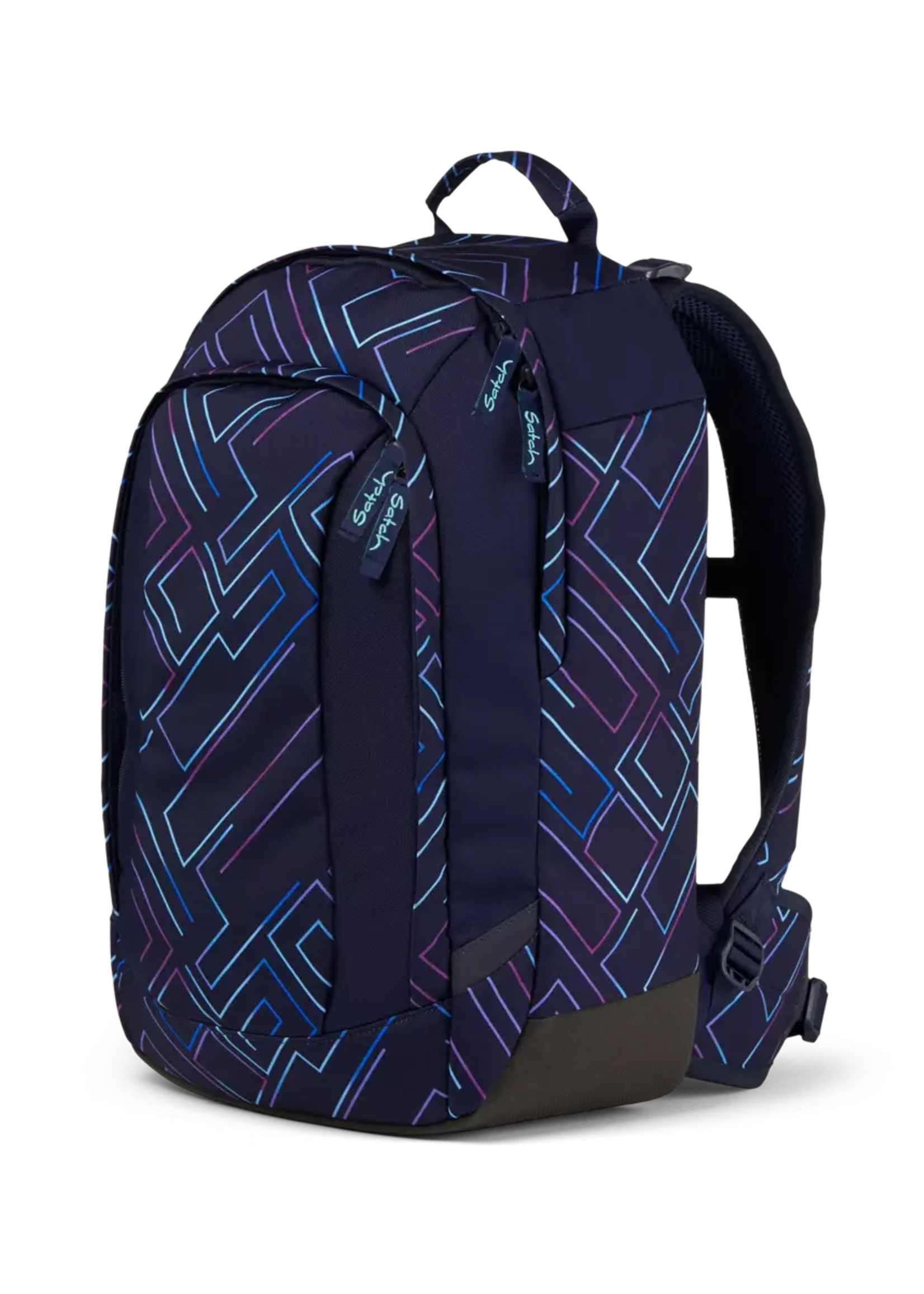 SATCH Air Schulrucksack Purple Laser