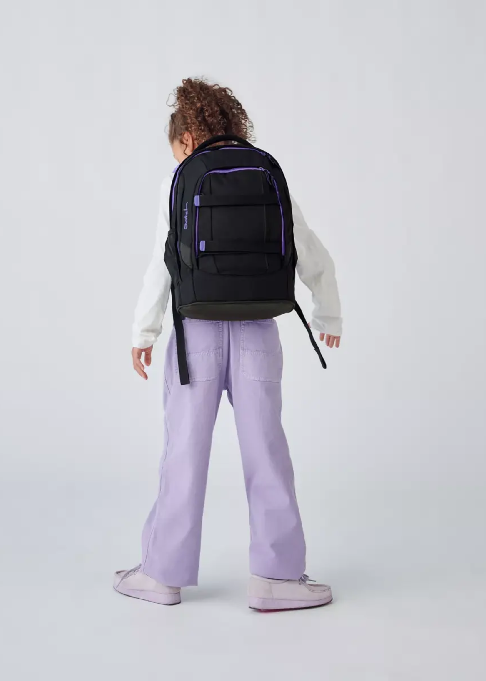 SATCH Pack Schulrucksack Purple Phantom