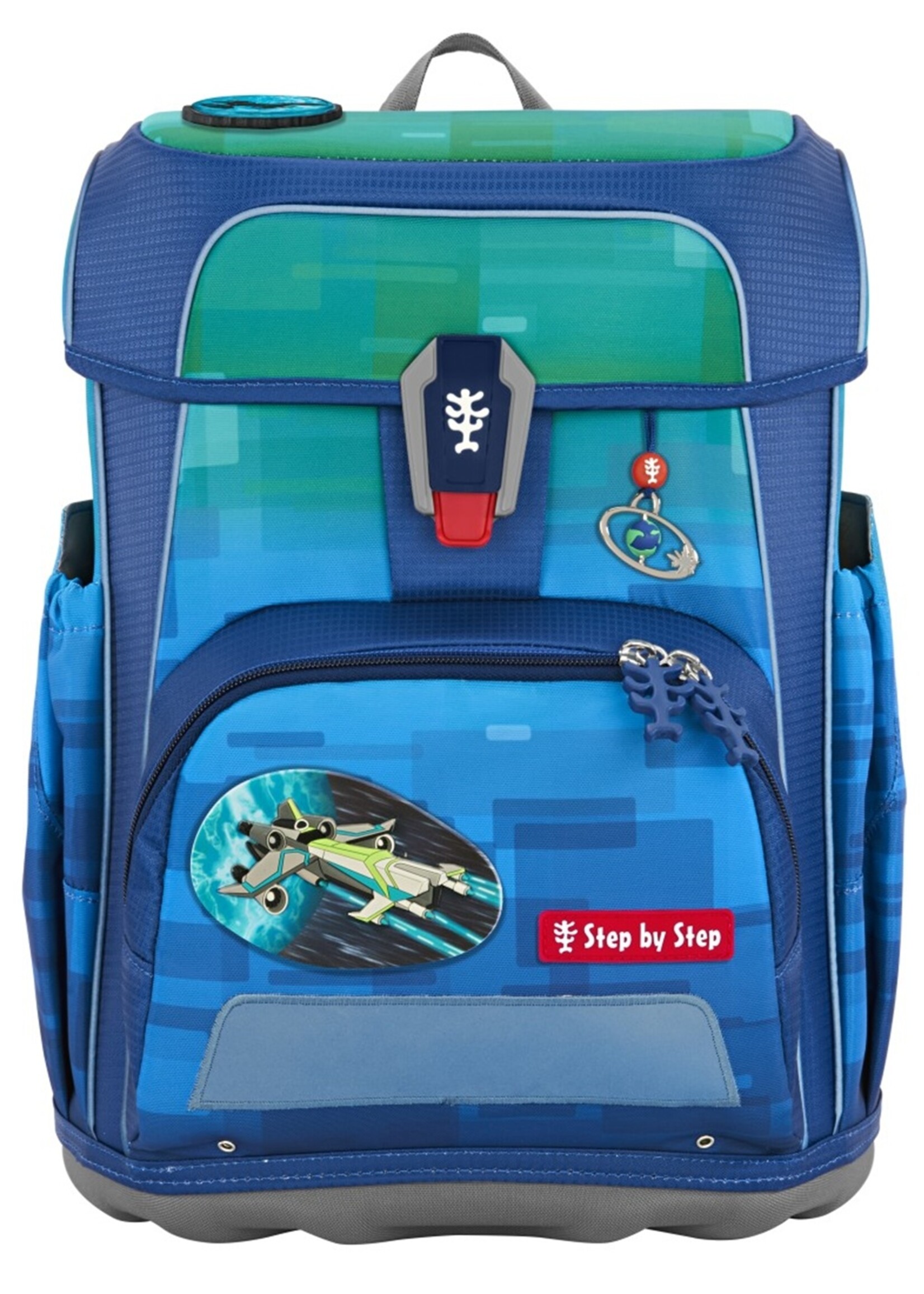 Step by Step Schulranzen-Set CLOUD OCEAN Space Craft Spike